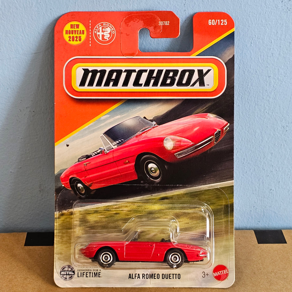 MATCHBOX ALFA ROMEO DUETTO DASH L 2025
