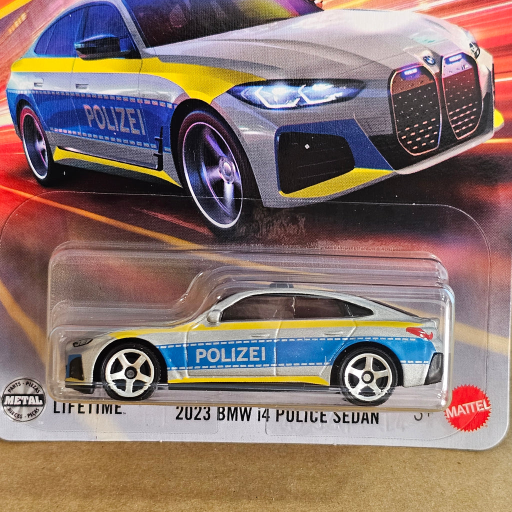 MATCHBOX 2023 BMW i4 POLICE SEDAN DASH L 2025