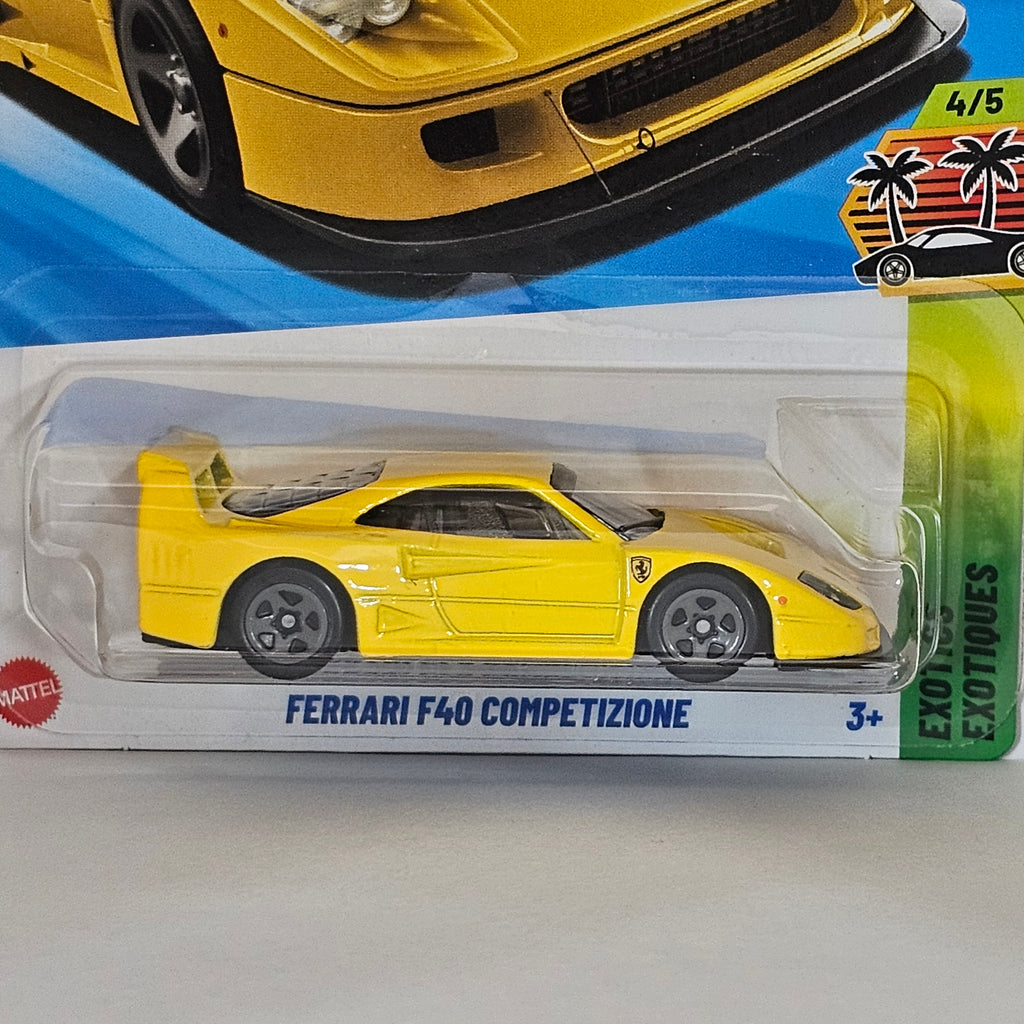 HOT WHEELS FERRARI F40 COMPETIZIONE0 CASE Q 2025 MAINLINE