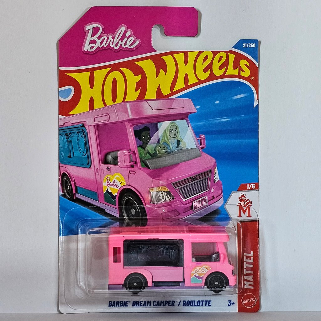 HOT WHEELS BARBIE DREAM CAMPER"/ ROULOTTE CASE A 2026 MAINLINE