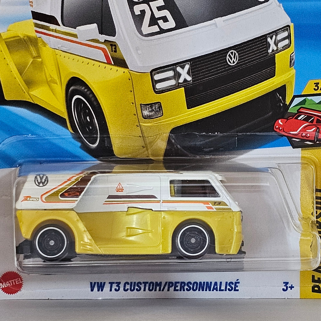 HOT WHEELS VW T3 CUSTOM/PERSONNALISÉ CASE Q 2025 MAINLINE