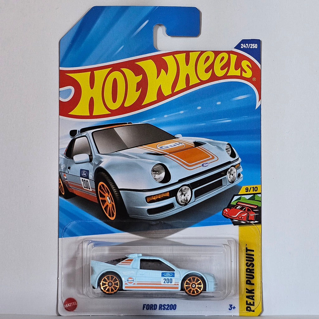 HOT WHEELS FORD RS200 CASE Q 2025 MAINLINE