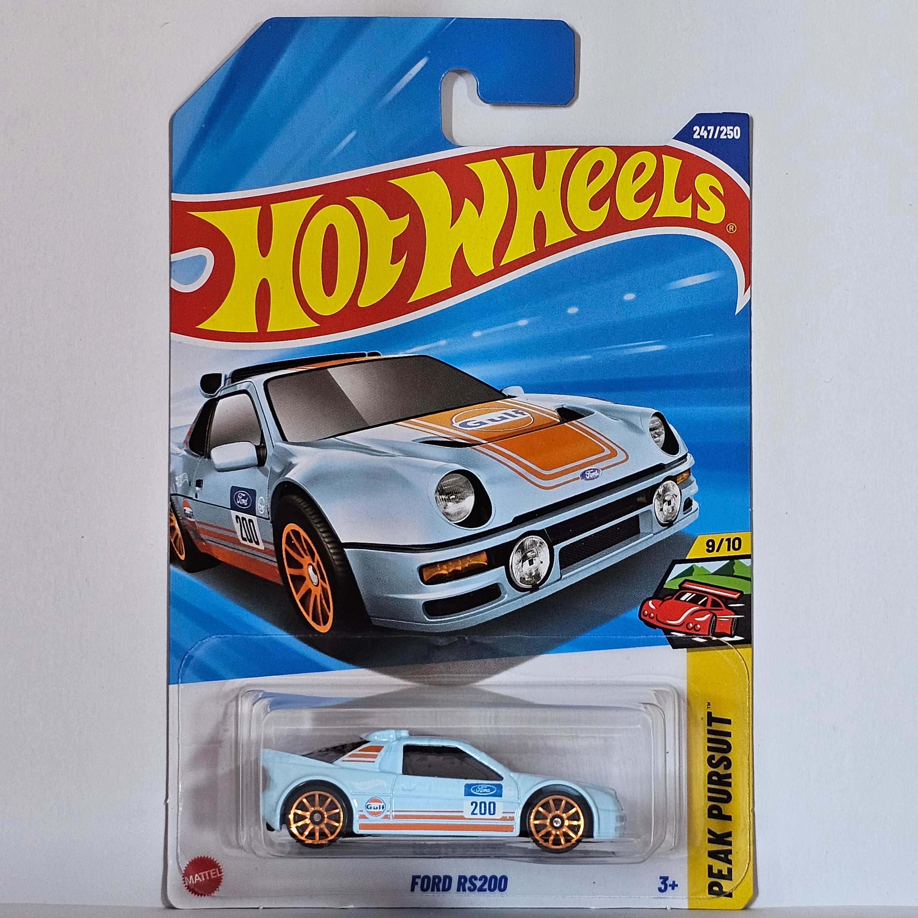 HOT WHEELS FORD RS200 CASE Q 2025 MAINLINE