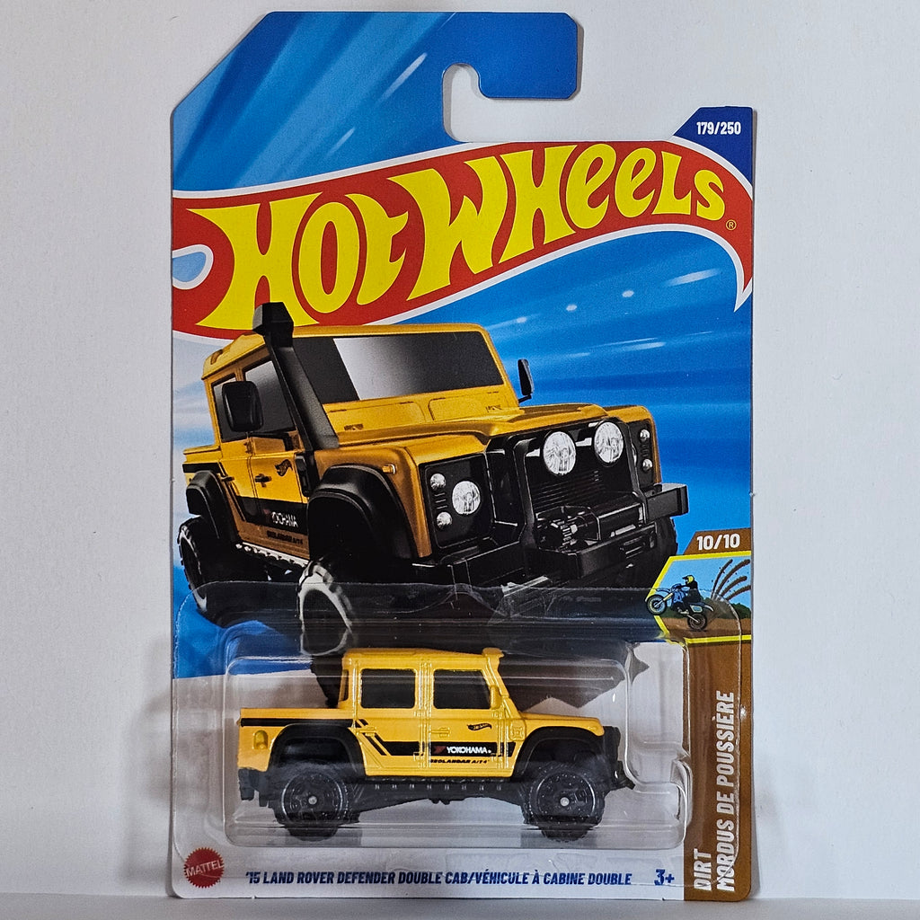 HOT WHEELS 15 LAND ROVER DEFENDER DOUBLE CAB CASE Q 2025 MAINLINE