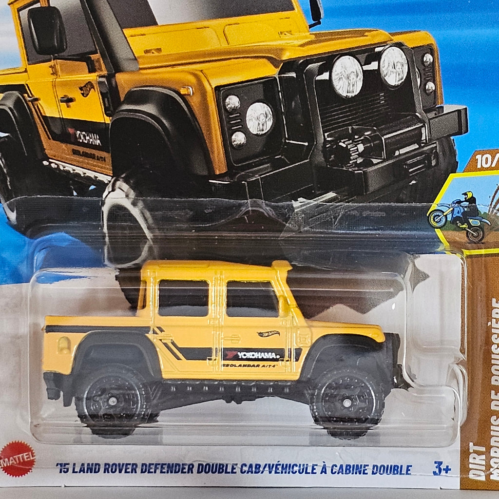 HOT WHEELS 15 LAND ROVER DEFENDER DOUBLE CAB CASE Q 2025 MAINLINE