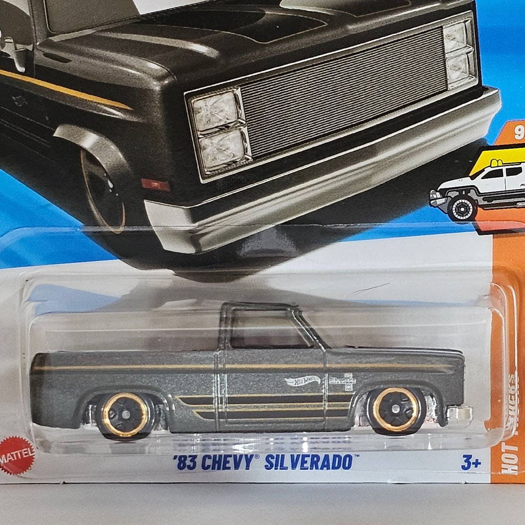 HOT WHEELS '83 CHEVY SILVERADO' CASE Q 2025 MAINLINE