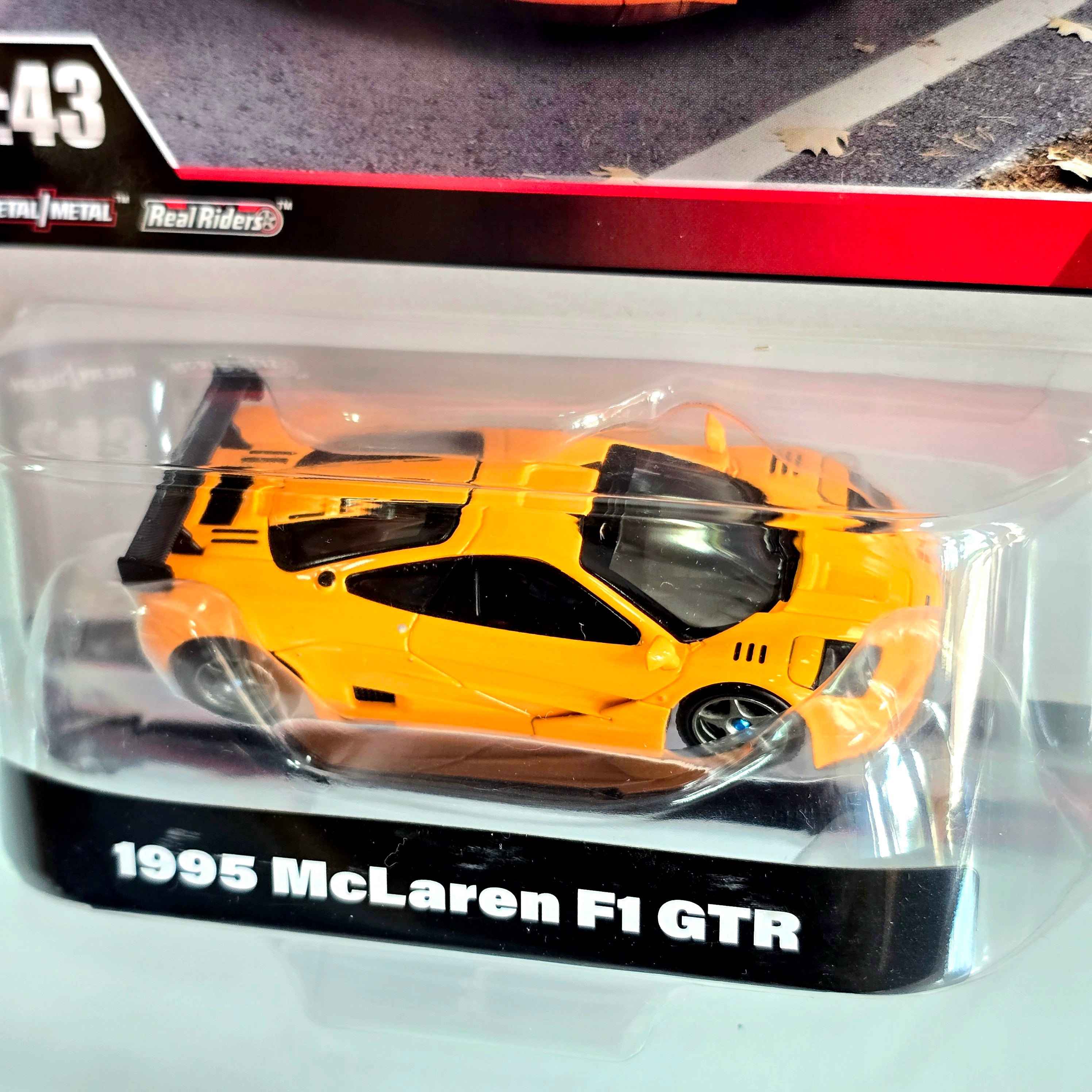 HOT WHEELS PREMIUM SCALE 1:43 1995 MCLAREN F1 GTR
