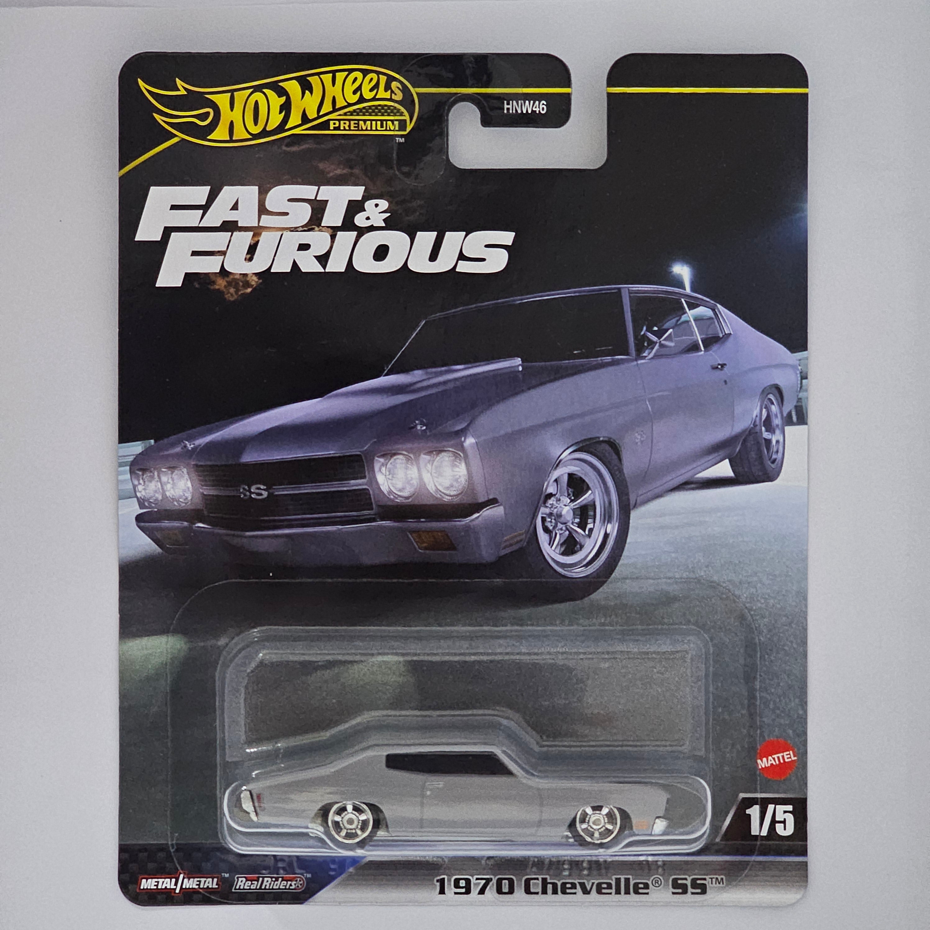 HOT WHEELS PREMIUM 1970 CHEVELLE SS FAST AND FURIOUS