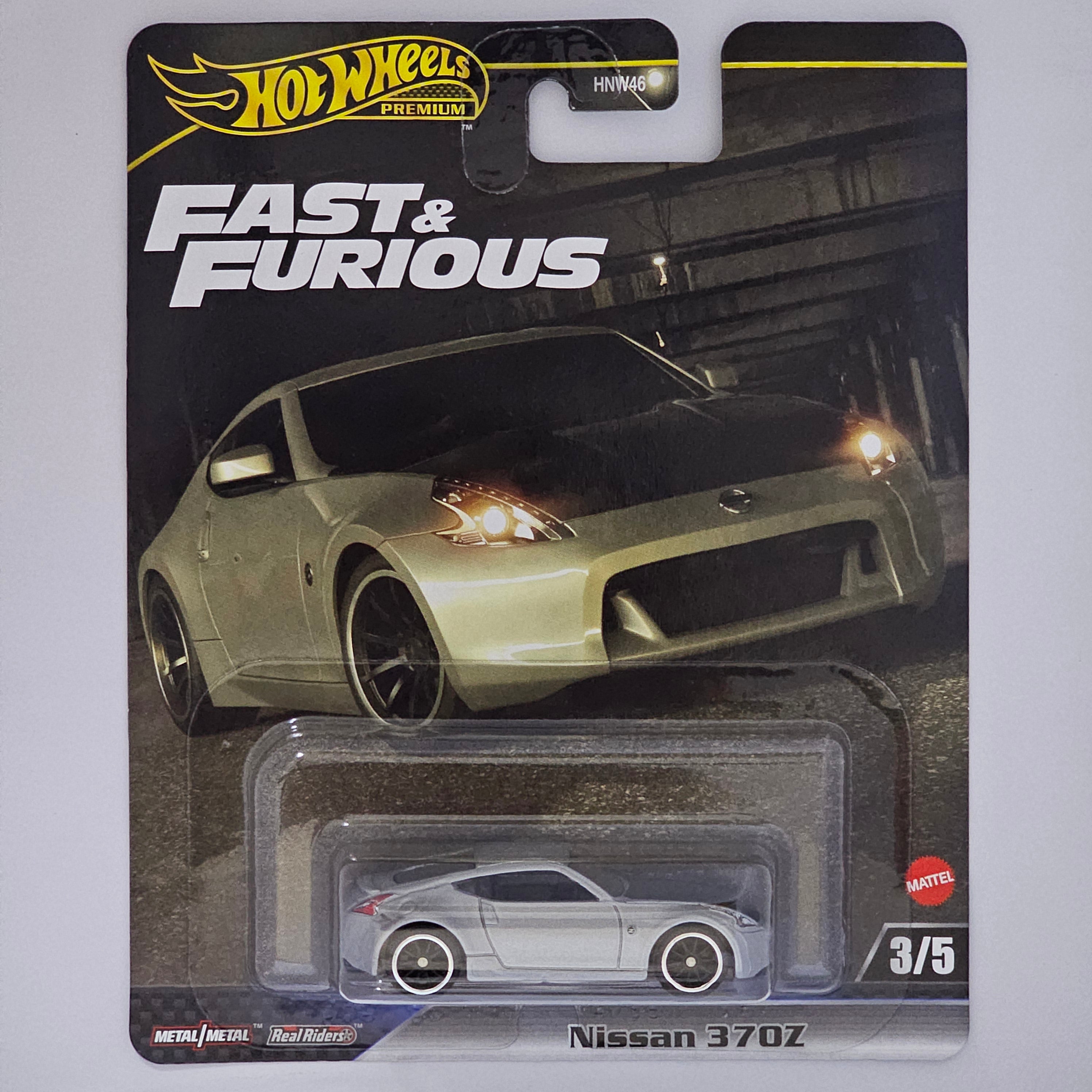 HOT WHEELS PREMIUM NISSAN 370Z FAST AND FURIOUS FAST FIVE