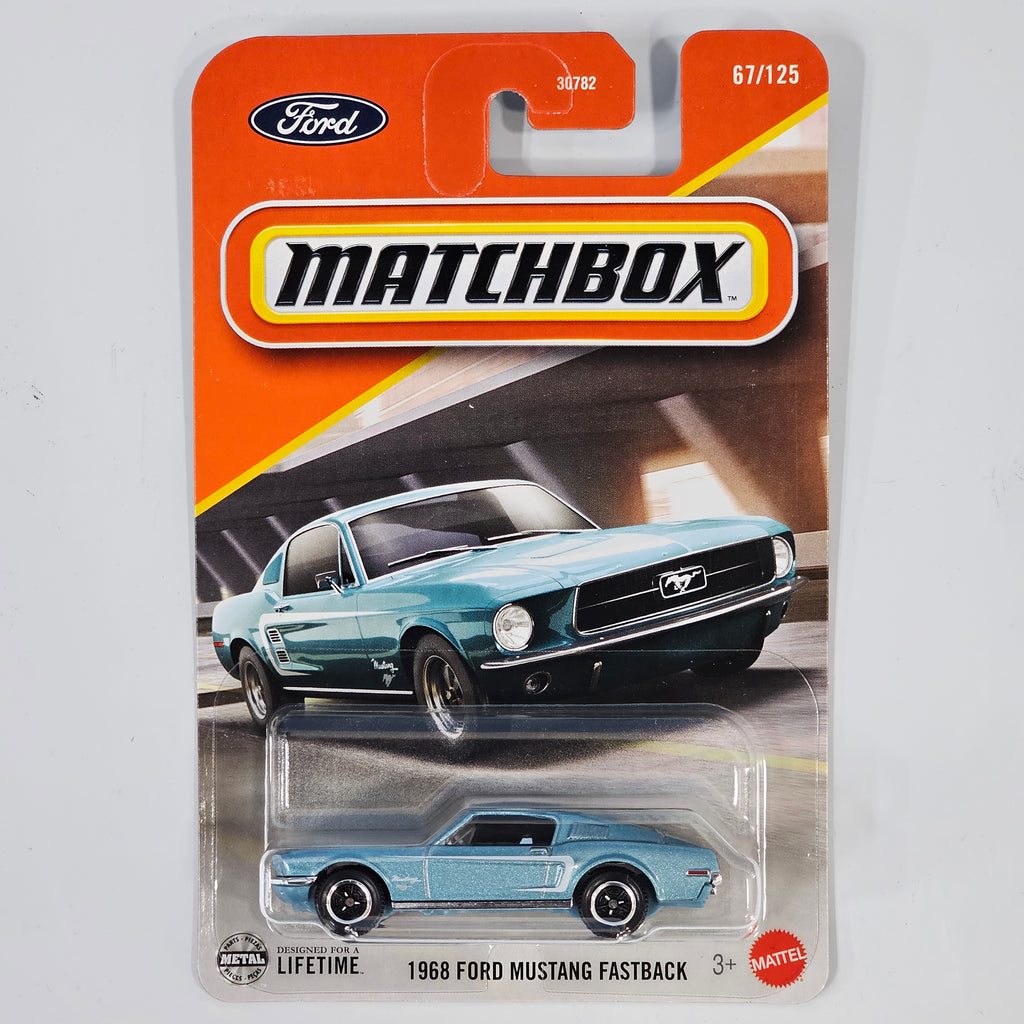MATCHBOX 1968 FORD MUSTANG FASTBACK DASH M 2025