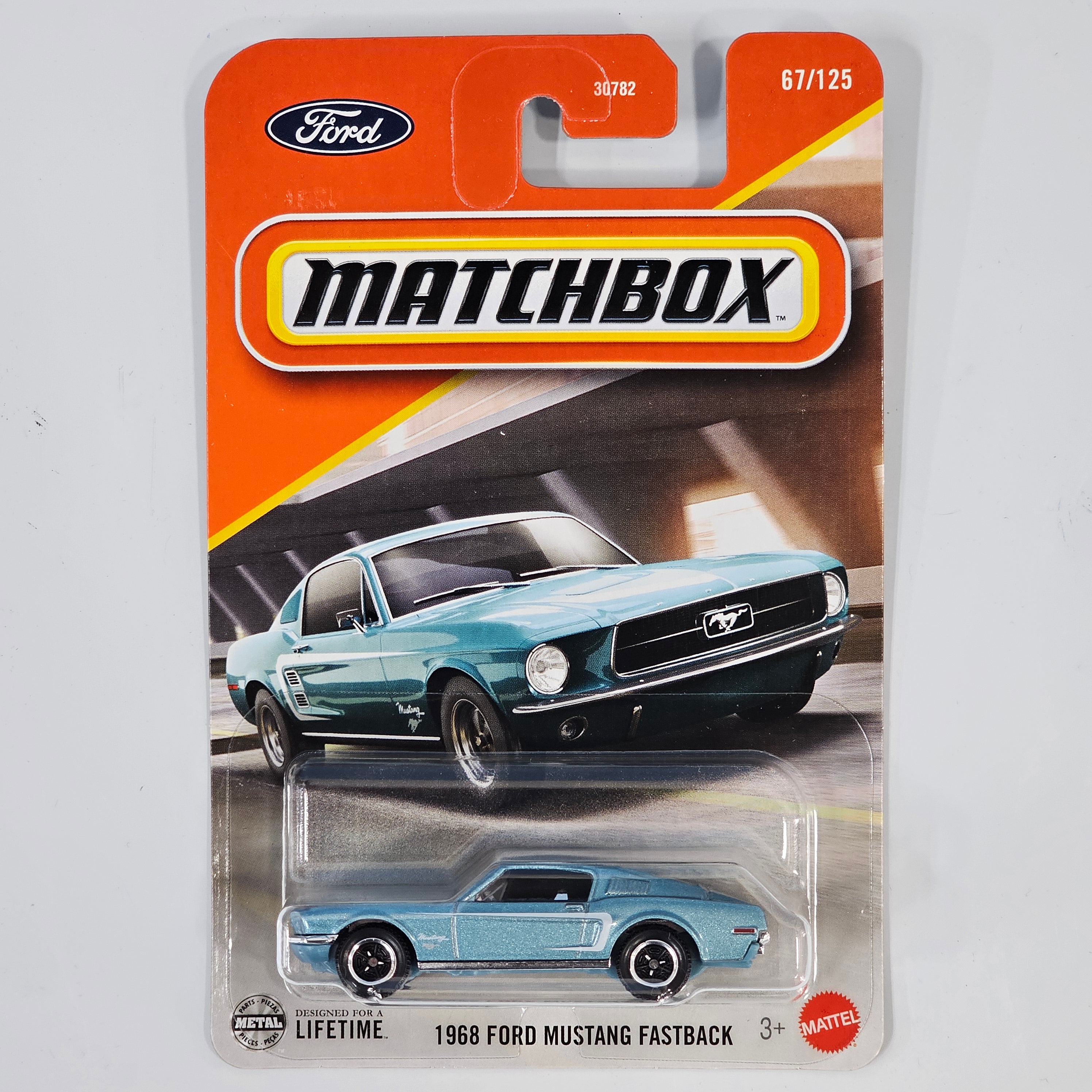 MATCHBOX 1968 FORD MUSTANG FASTBACK DASH M 2025