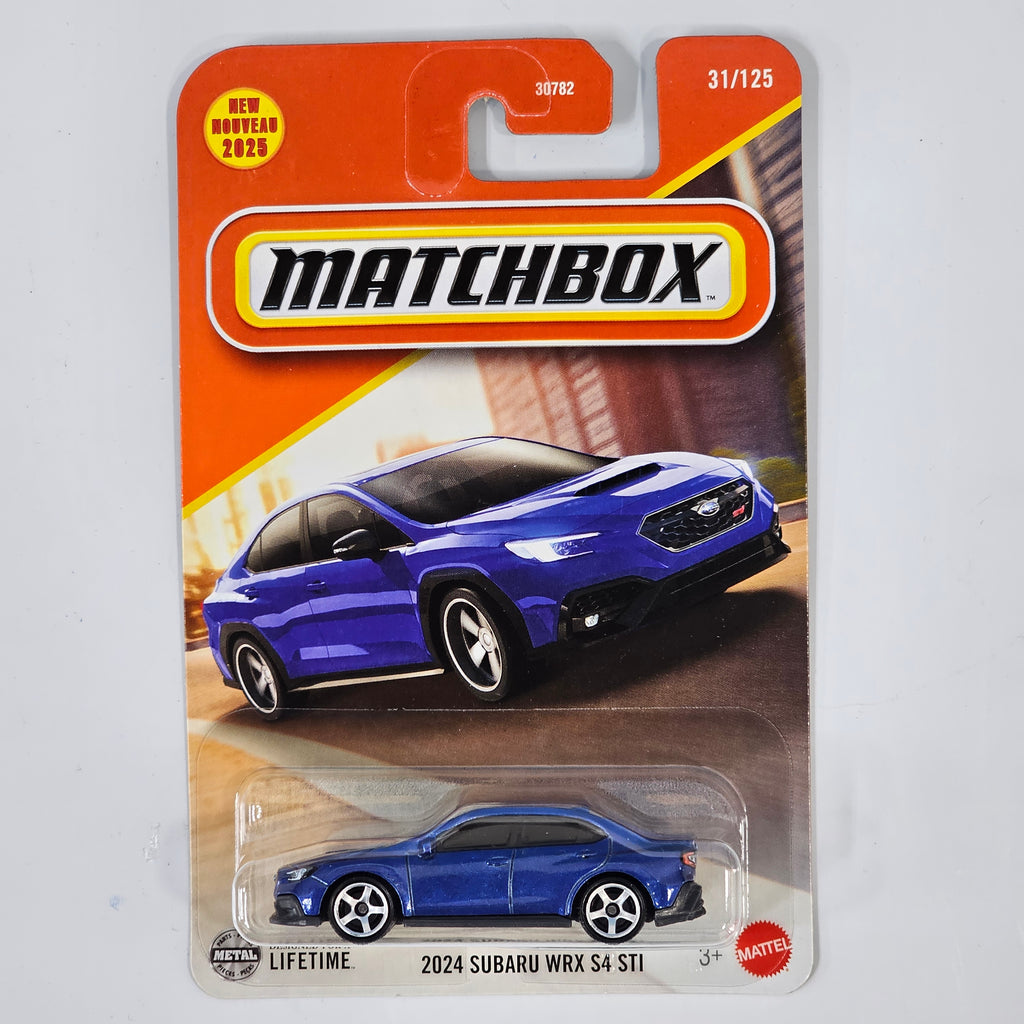 MATCHBOX 2024 SUBARU WRX S4 STI DASH M 2025