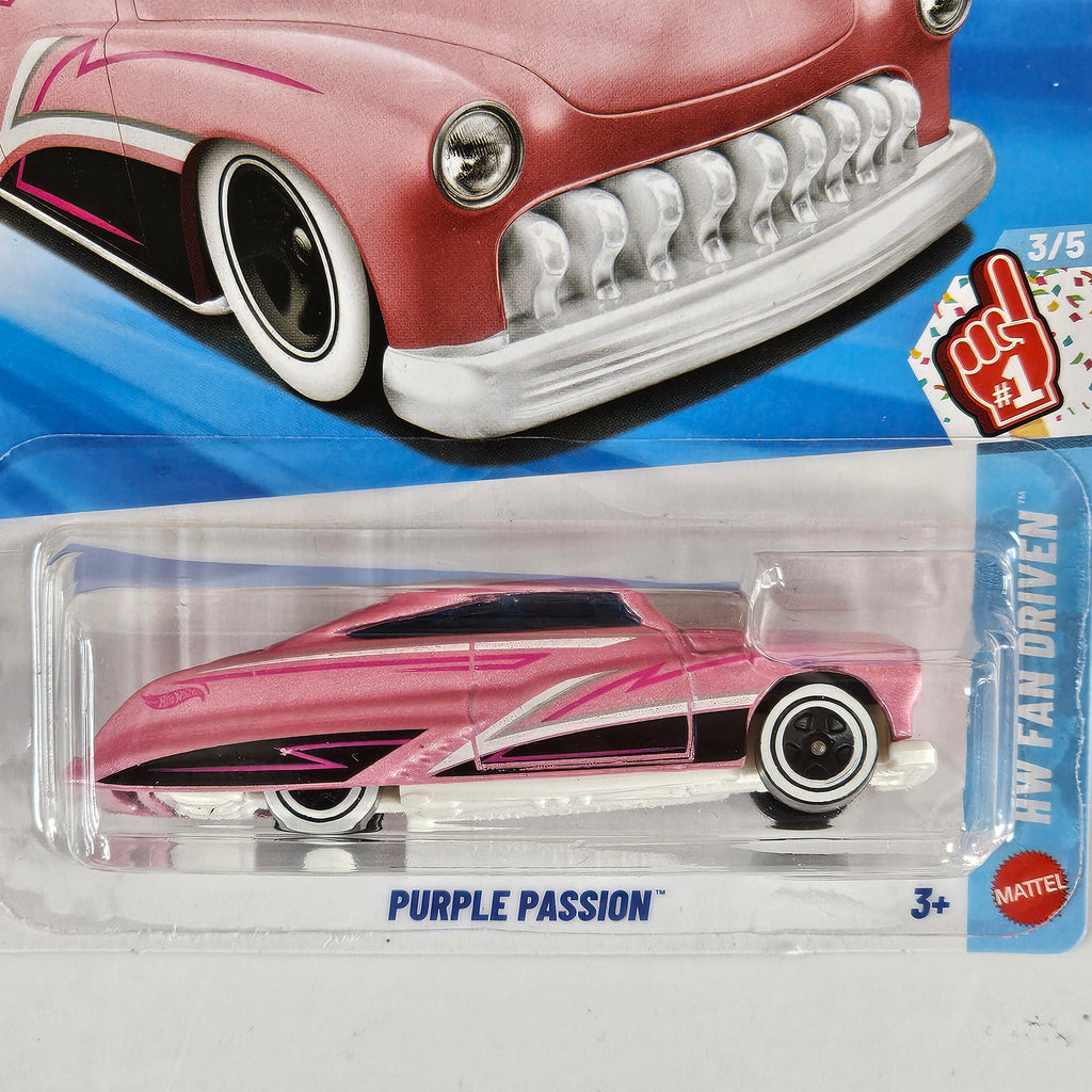 HOT WHEELS PURPLE PASSION HW FAN DRIVEN CASE B 2026 MAINLINE