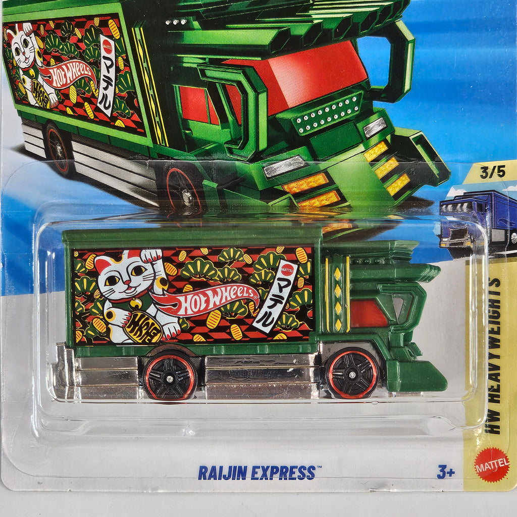 HOT WHEELS RAIJIN EXPRESS HW HEAVY WEIGHTS CASE B 2026 MAINLINE