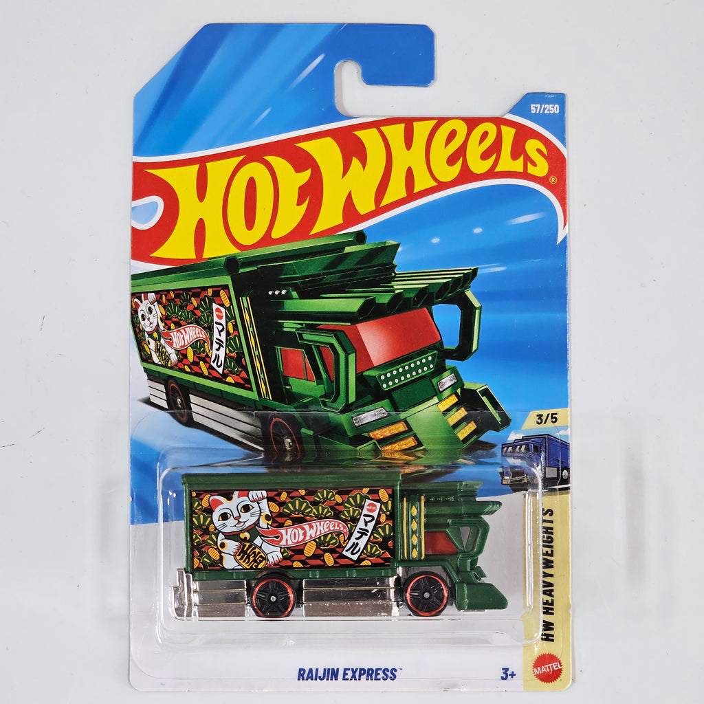 HOT WHEELS RAIJIN EXPRESS HW HEAVY WEIGHTS CASE B 2026 MAINLINE