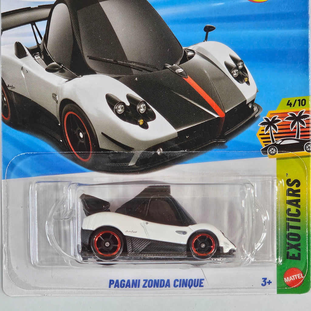HOT WHEELS PAGANI ZONDA CINQUE EXOTICARS CASE B 2026 MAINLINE