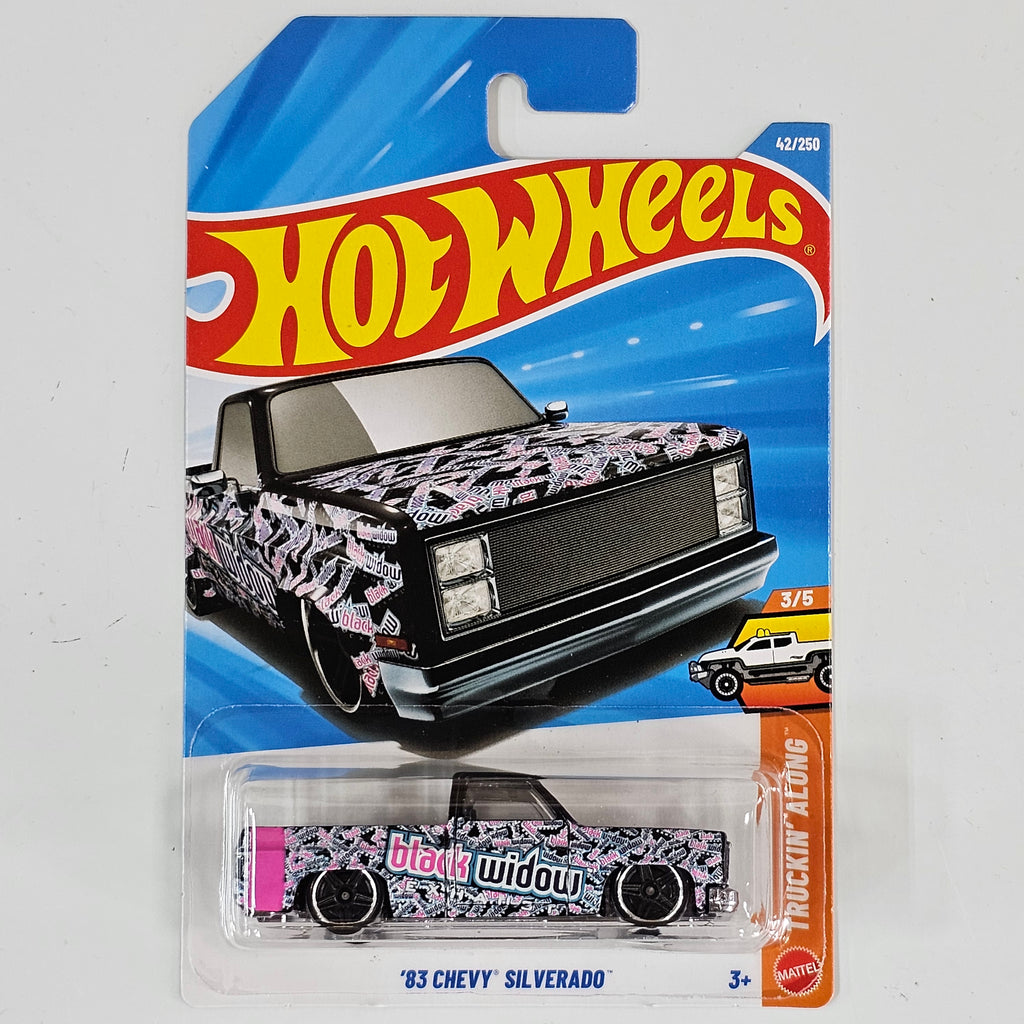 HOT WHEELS 83 CHEVY SILVERADO TRUCKIN  ALONG CASE B 2026 MAINLINE