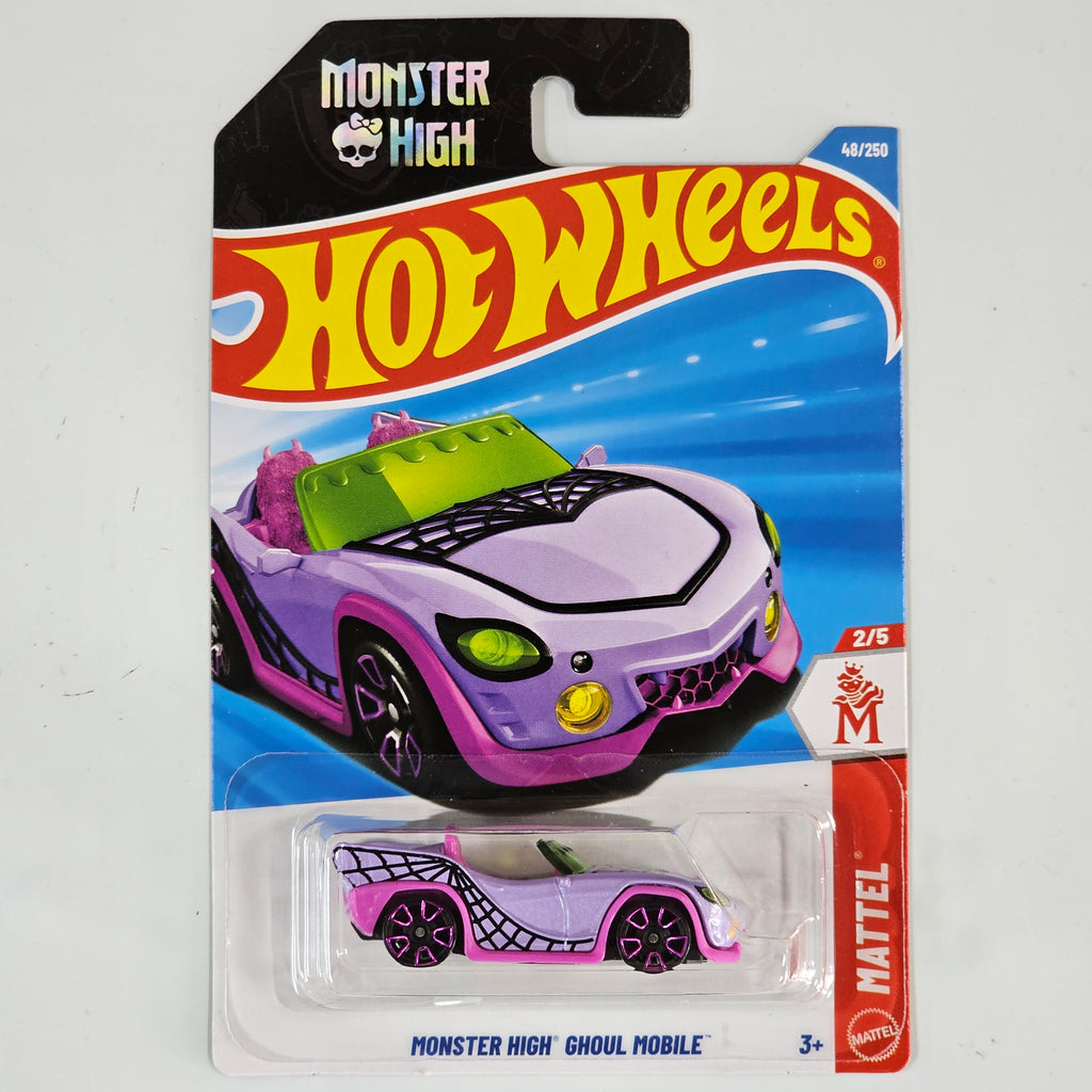 HOT WHEELS MONSTER HIGH GHOUL MOBILE MATTEL SERIES CASE B 2026 MAINLINE