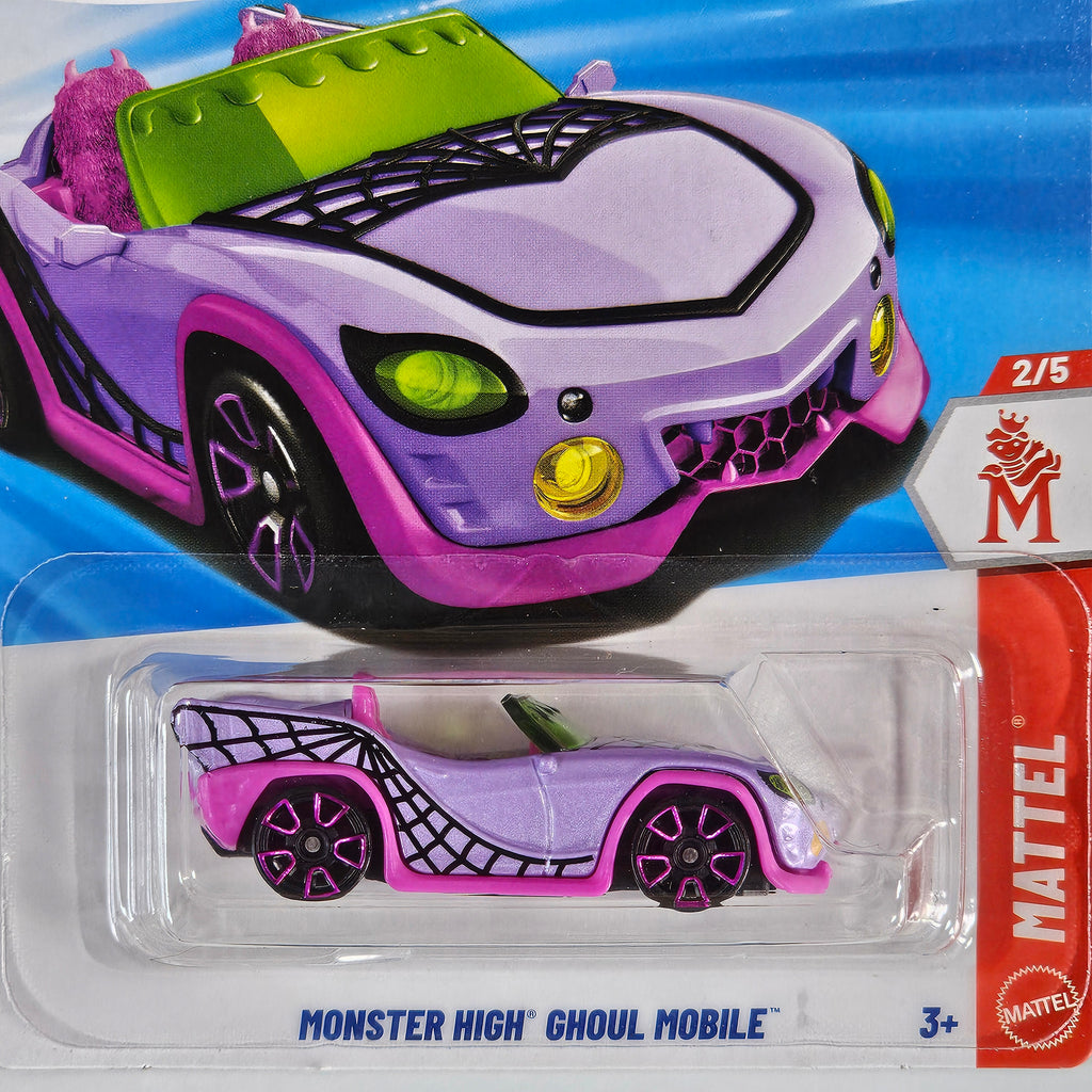 HOT WHEELS MONSTER HIGH GHOUL MOBILE MATTEL SERIES CASE B 2026 MAINLINE