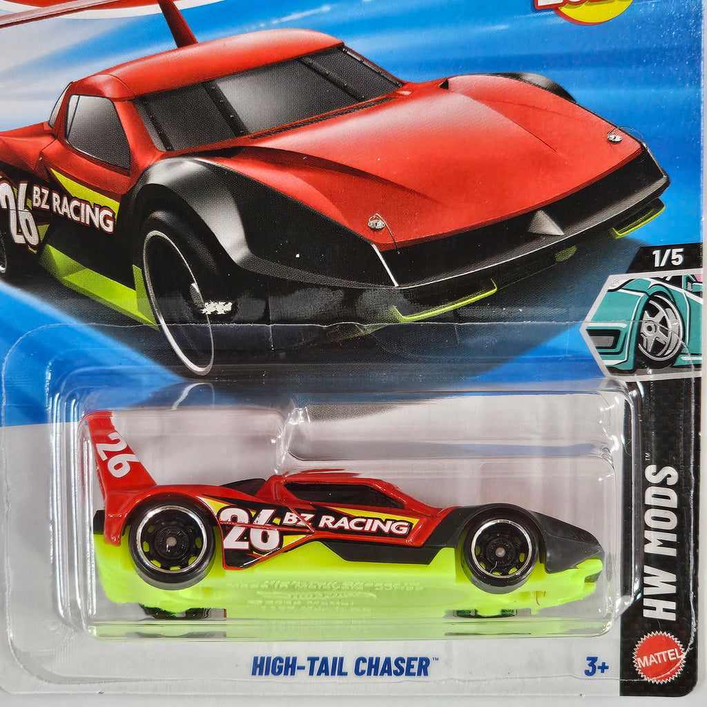 HOT WHEELS HIGH TAIL CHASER HW MODS CASE B 2026 MAINLINE