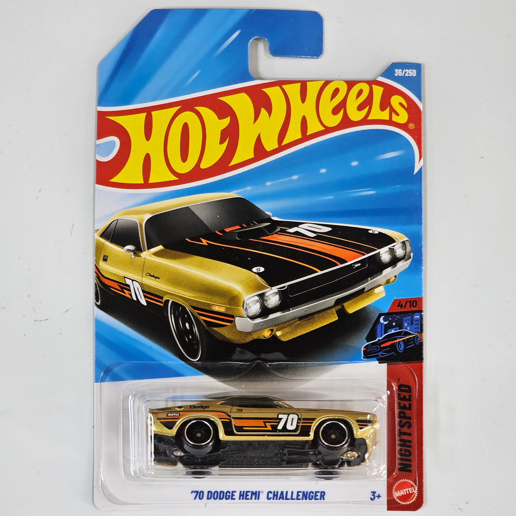 HOT WHEELS 70 DODGE HEMI CHALLENGER NIGHTSPEED CASE B 2026 MAINLINE
