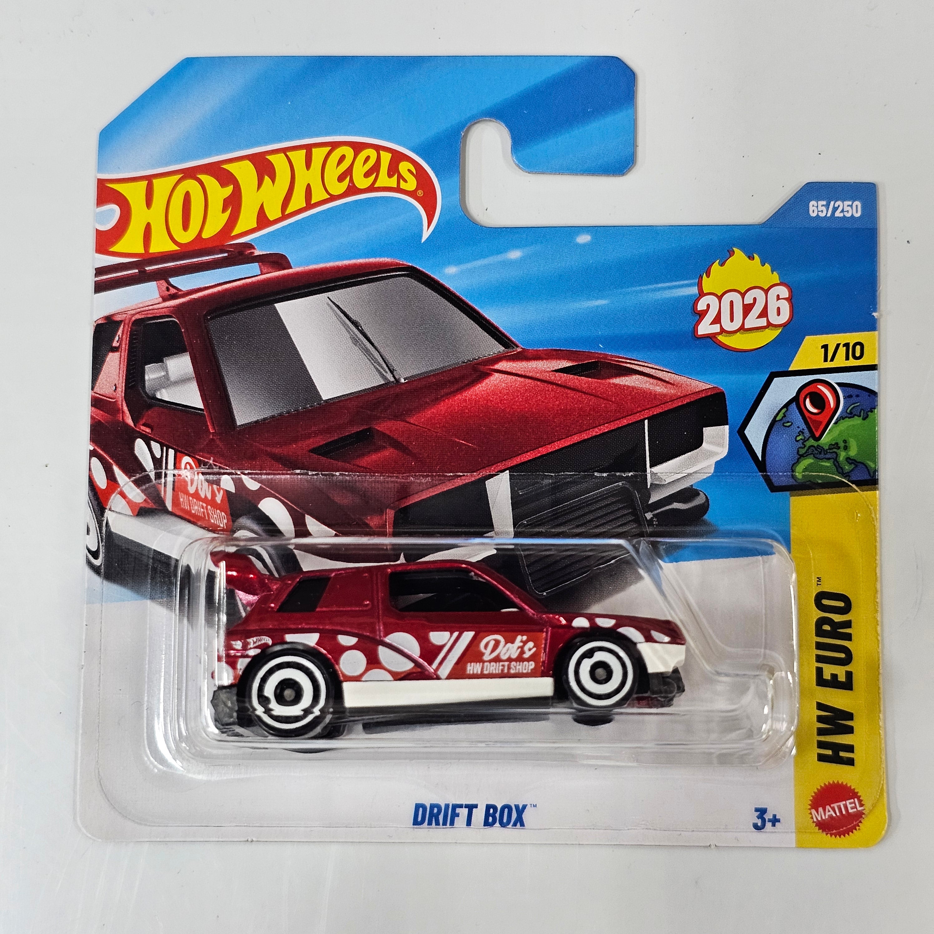 HOT WHEELS DRIFT BOX HW EURO CASE B 2026 MAINLINE
