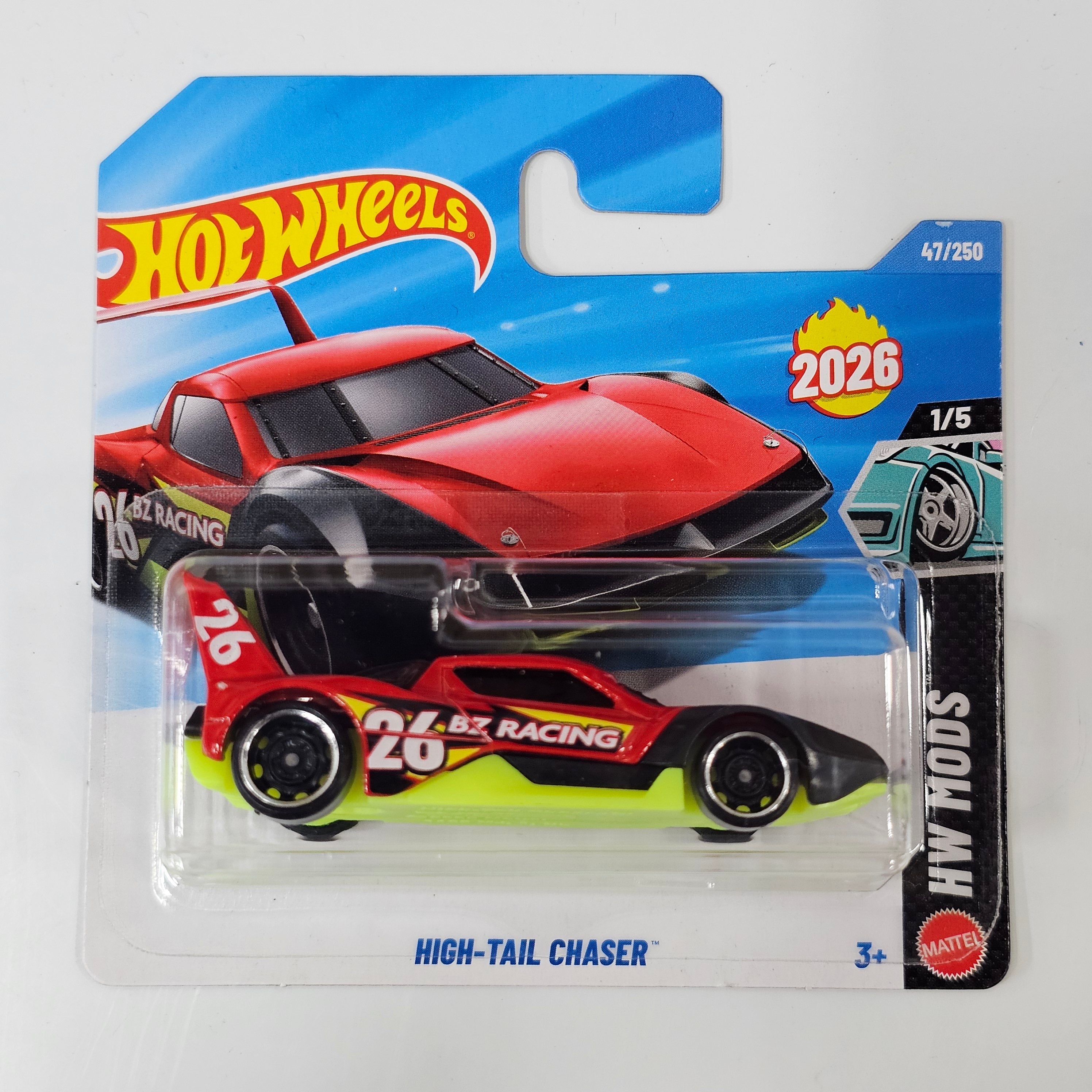 HOT WHEELS HIGH TAIL CHASER HW MODS CASE B 2026 MAINLINE