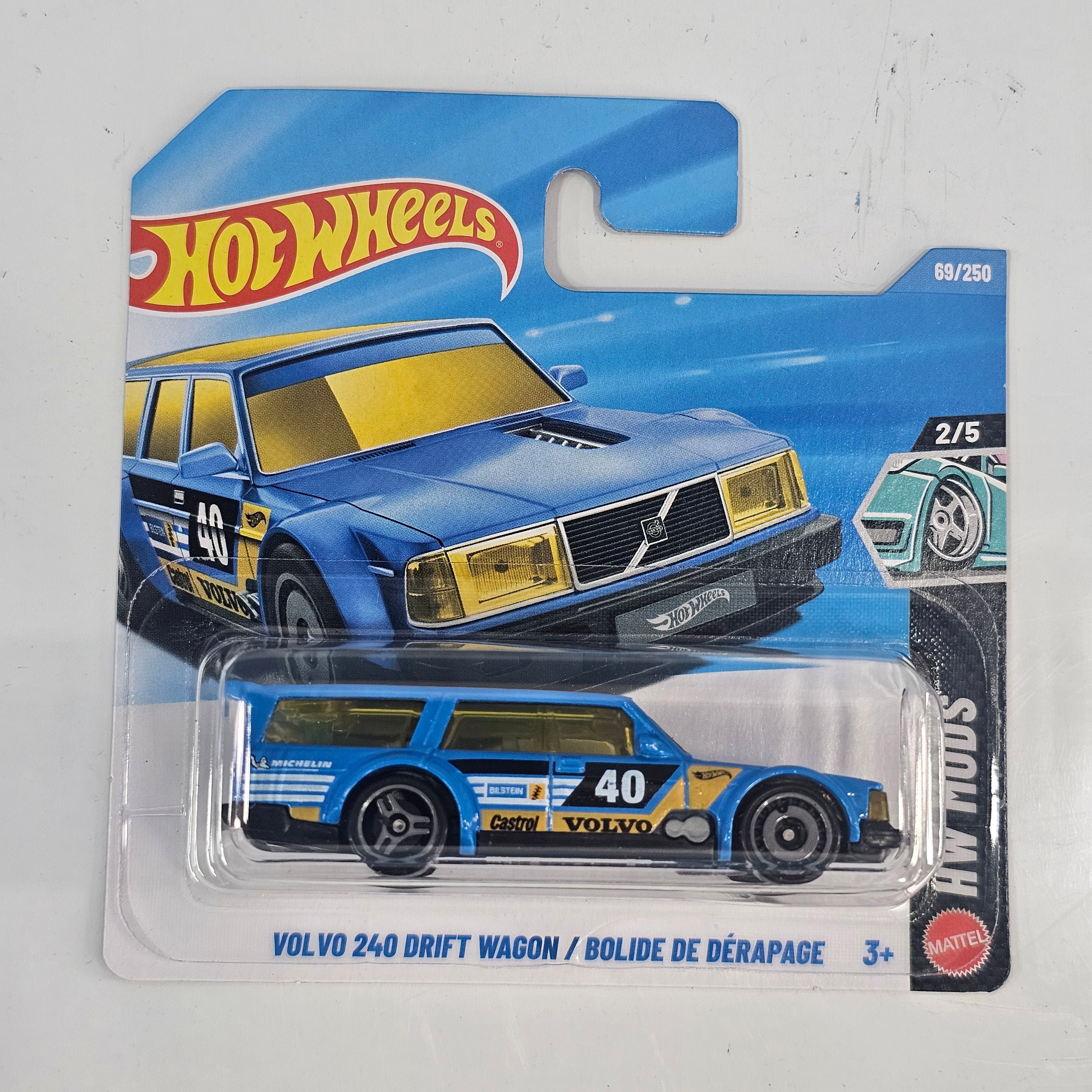 HOT WHEELS VOLVO 240 DRIFT WAGON HW MODS CASE C 2026 MAINLINE