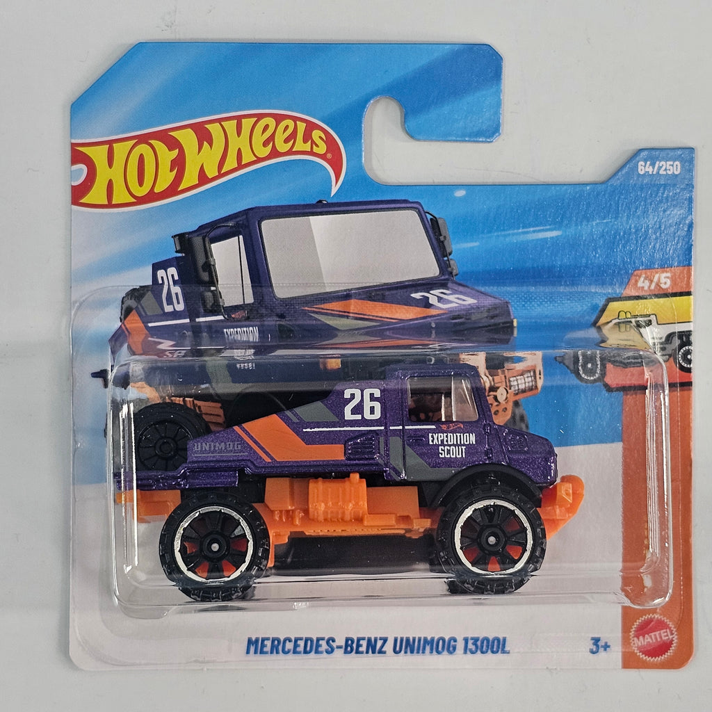 HOT WHEELS MERCEDES-BENZ UNIMOG 1300L CASE C 2026 MAINLINE