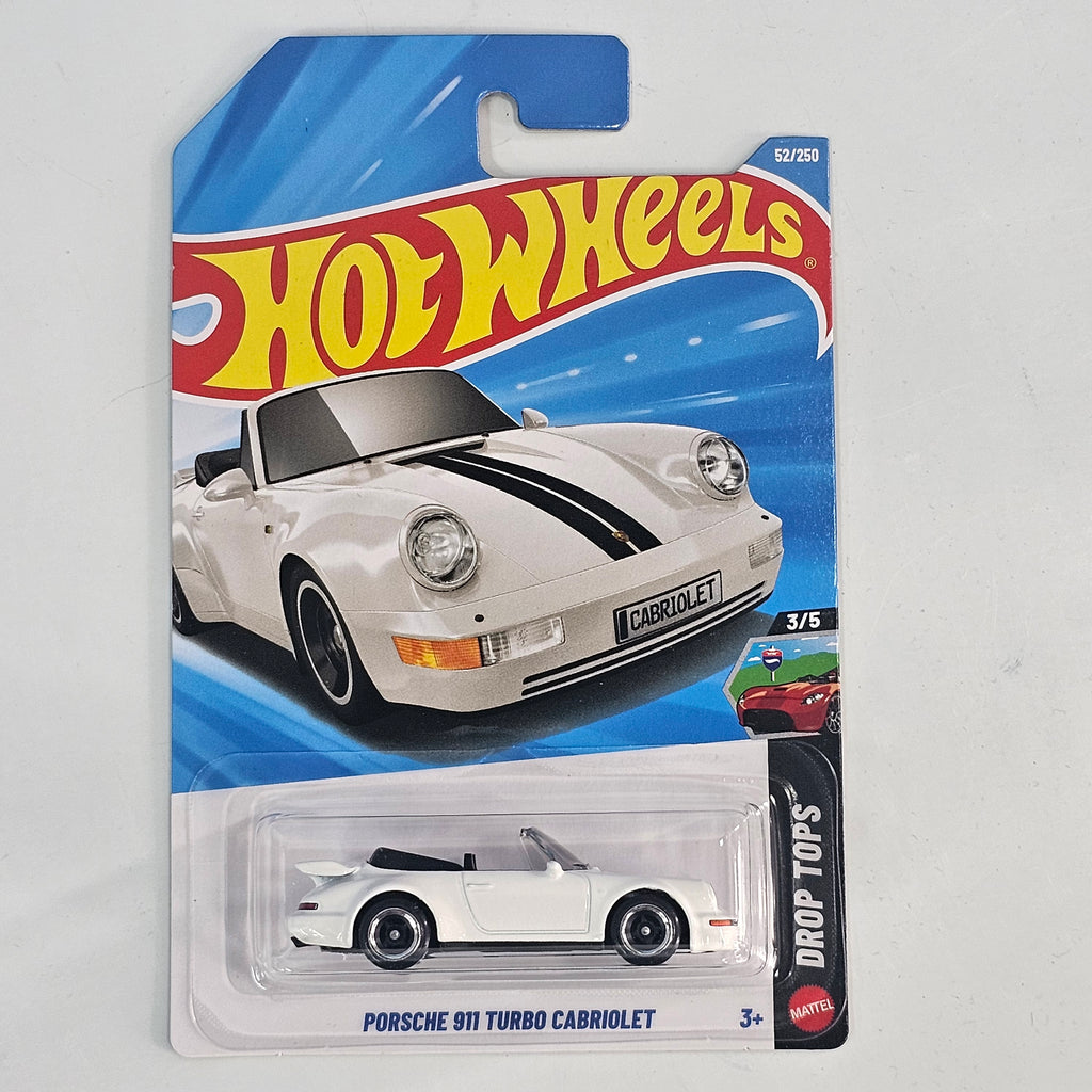 HOT WHEELS PORSCHE 911 TURBO CABRIOLET CASE C 2026 MAINLINE