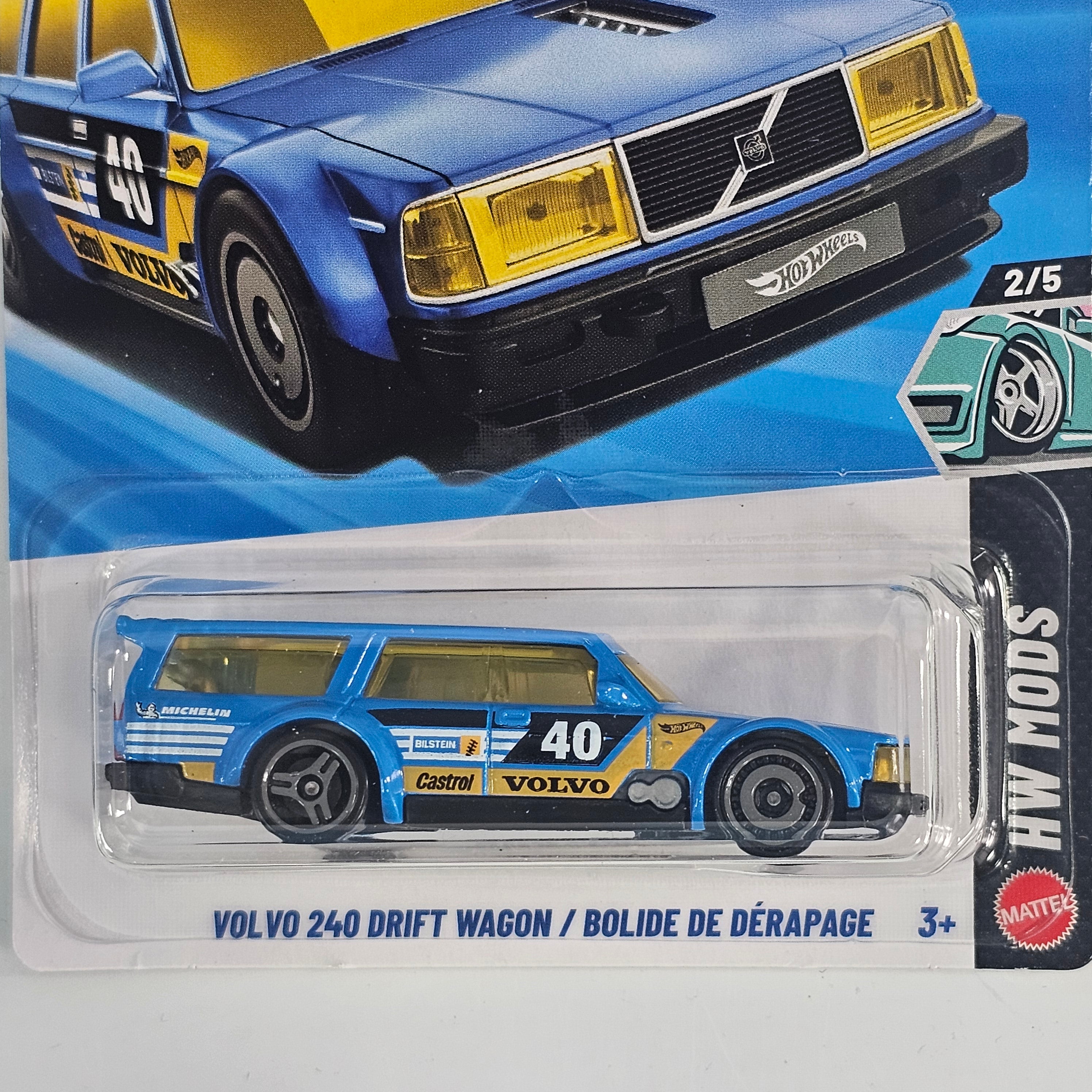HOT WHEELS VOLVO 240 DRIFT WAGON HW MODS CASE C 2026 MAINLINE