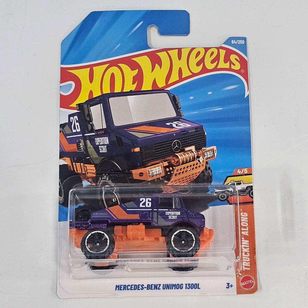 HOT WHEELS MERCEDES-BENZ UNIMOG 1300L CASE C 2026 MAINLINE
