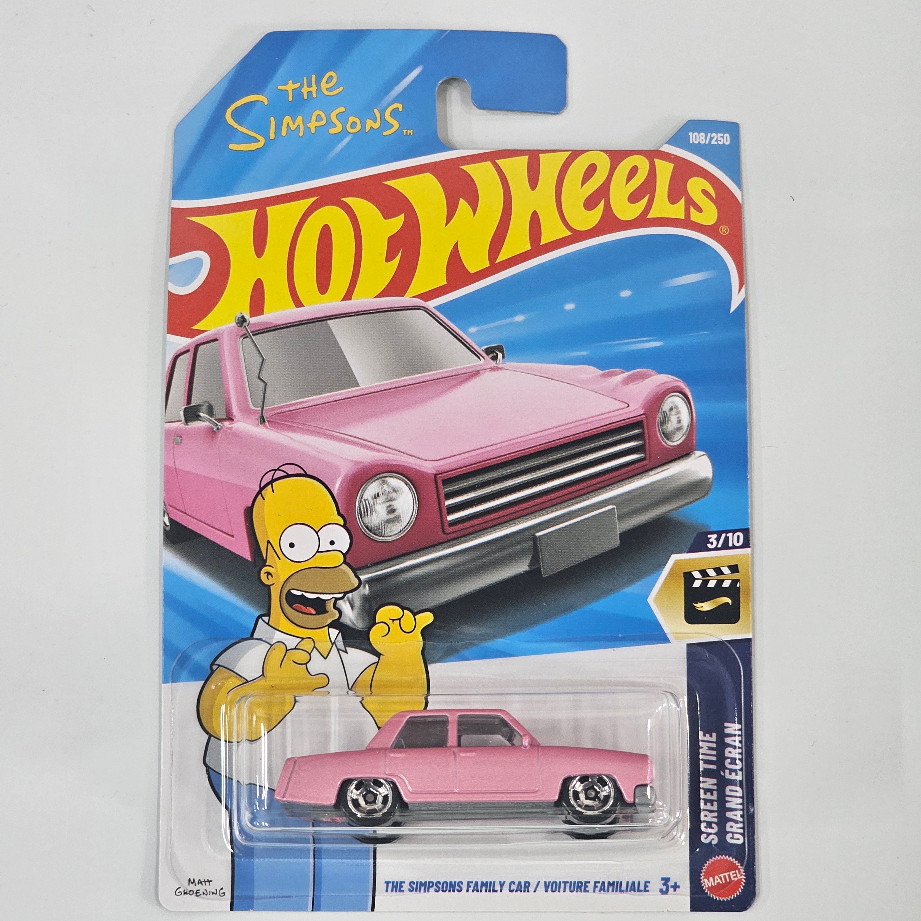 HOT WHEELS THE SIMPSONS FAMILY CAR  CASE E 2026 MAINLINE