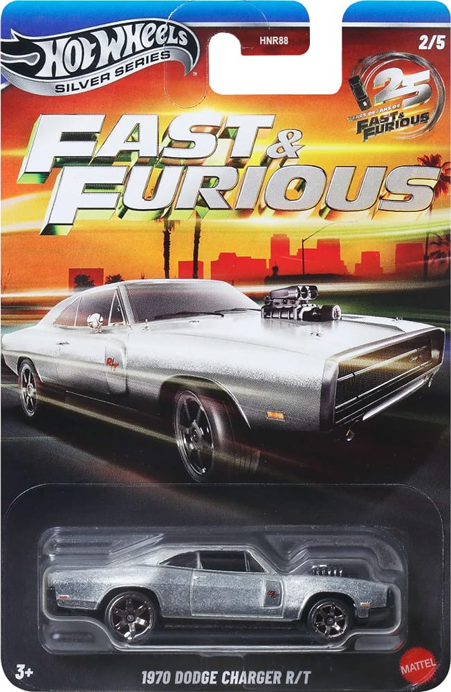 COMPLETE SET HOT WHEELS EXCLUSIVE SILVER SERIES 2026 FAST & FURIOUS 25th Anniversary 5PCS