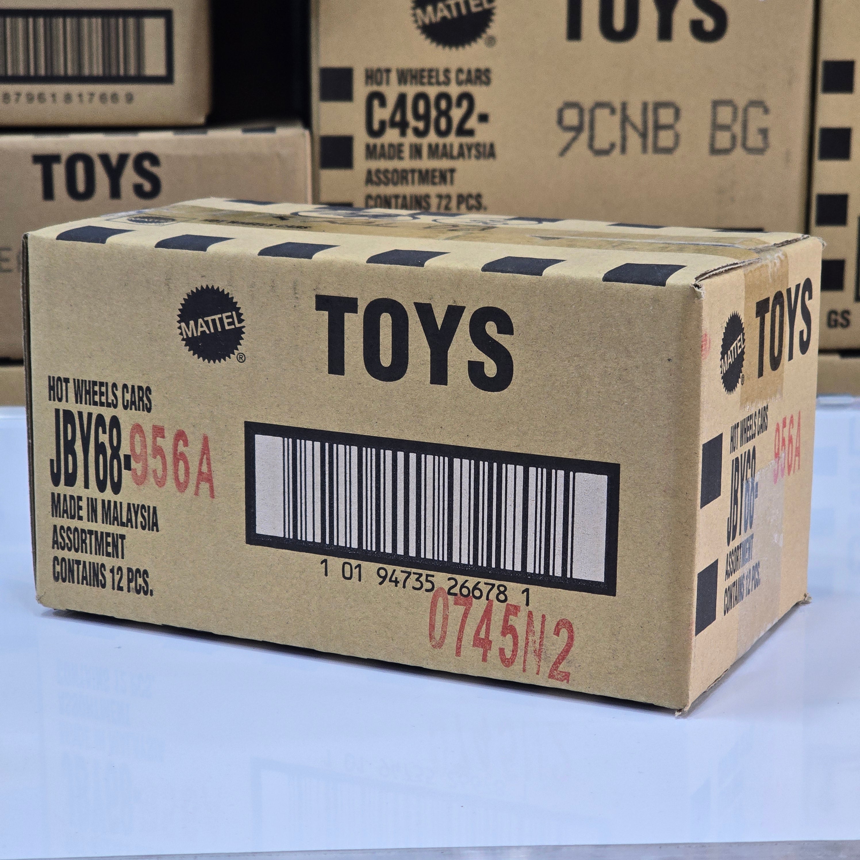 HOT WHEELS THE HOT ONES CASE COMPLETE SEALED BOX OF 12PCS