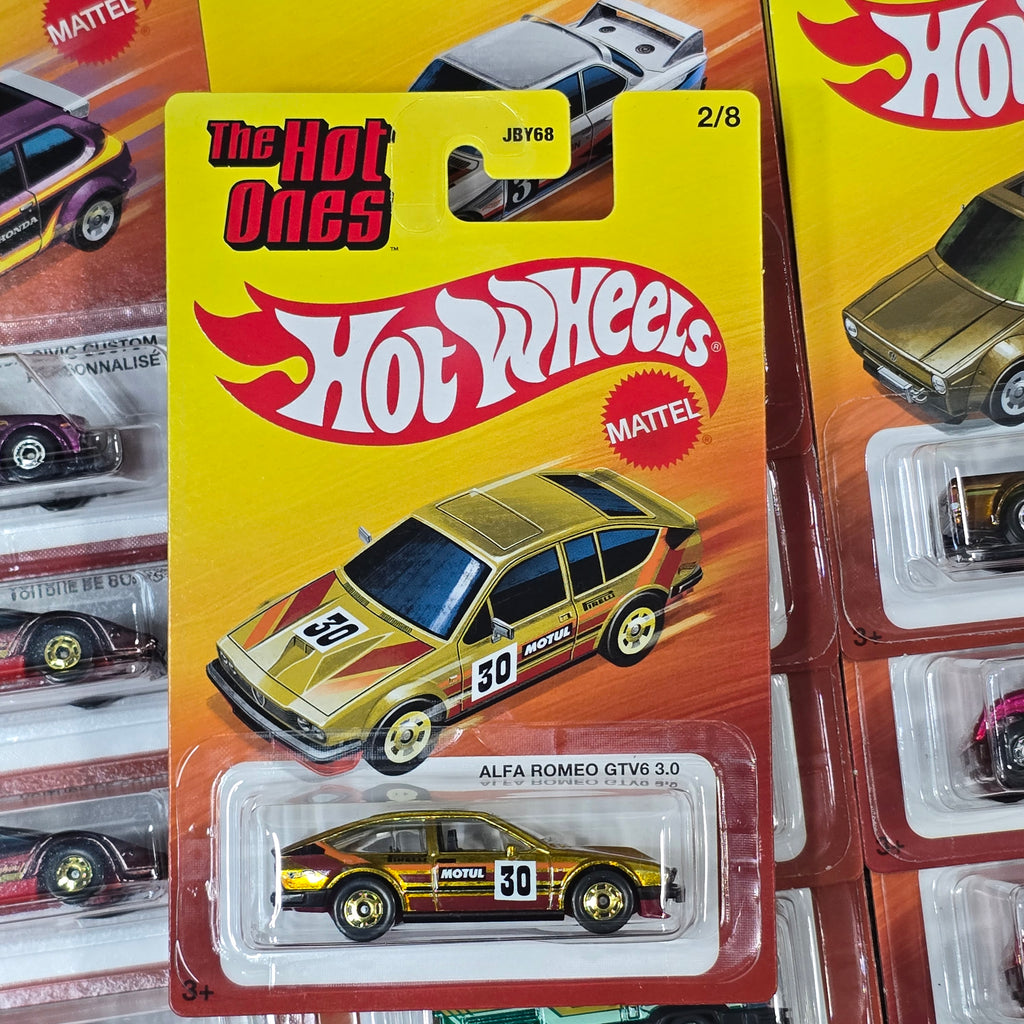 HOT WHEELS THE HOT ONES 2026 SET OF 8PCS COMPLETE WITH CHASE