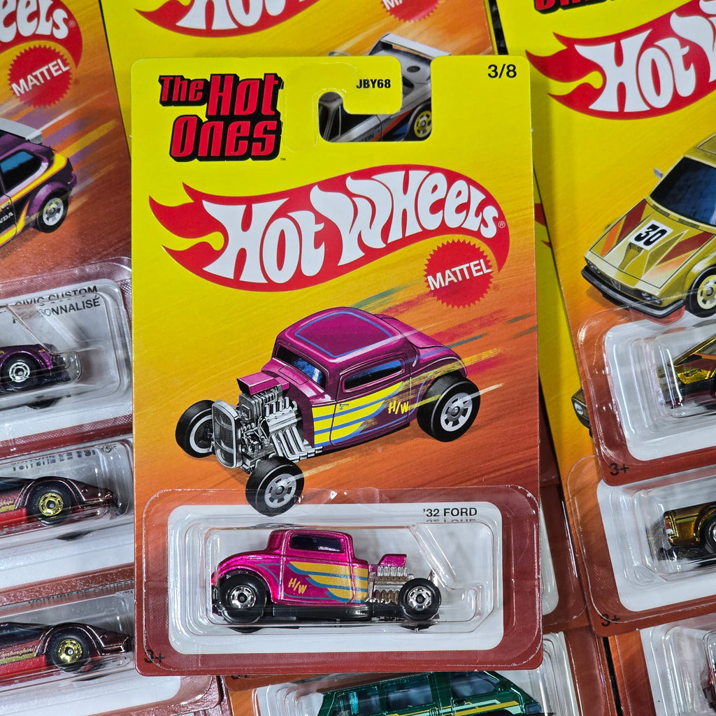 HOT WHEELS THE HOT ONES 2026 SET OF 8PCS COMPLETE WITH CHASE