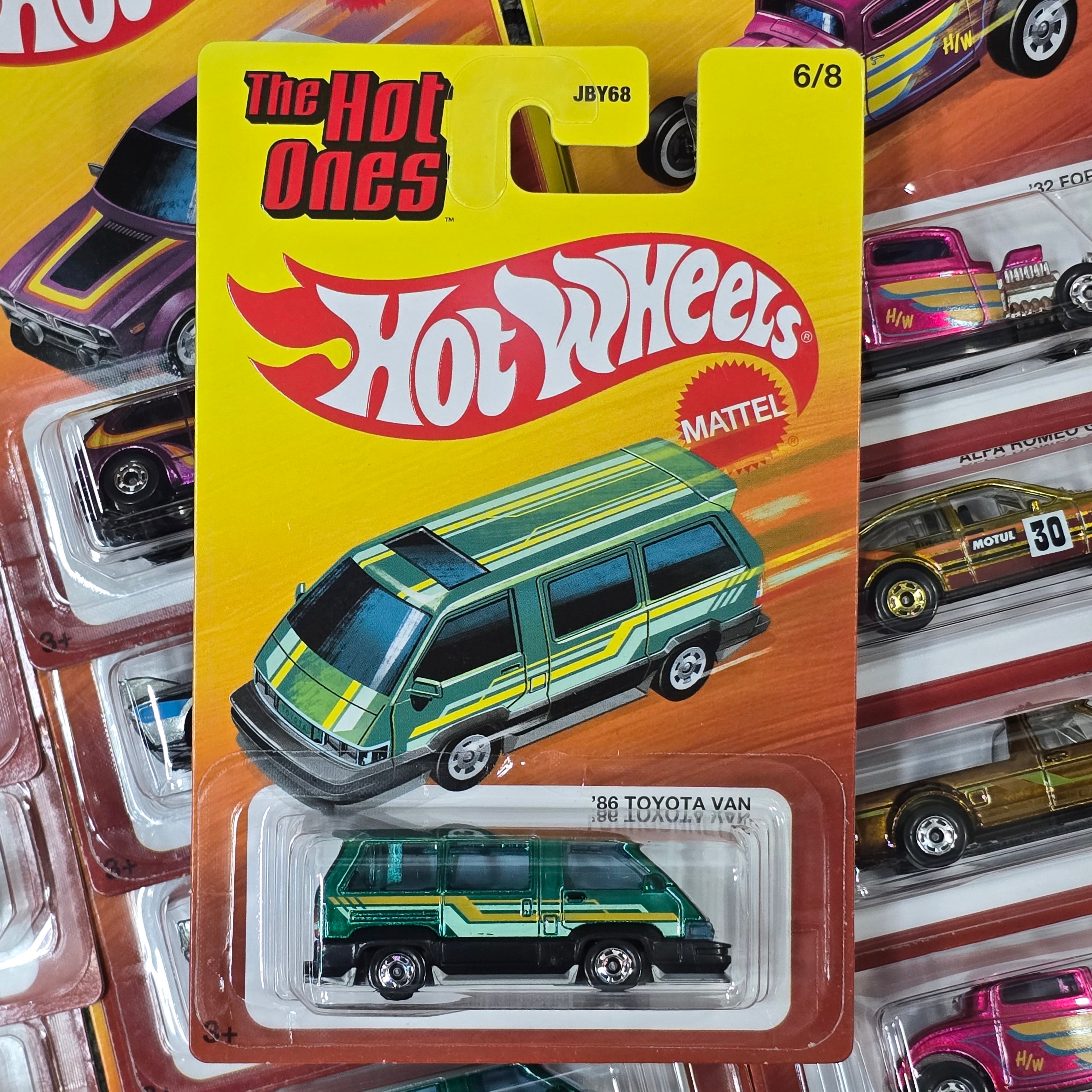 HOT WHEELS THE HOT ONES 2026 SET OF 8PCS COMPLETE WITH CHASE