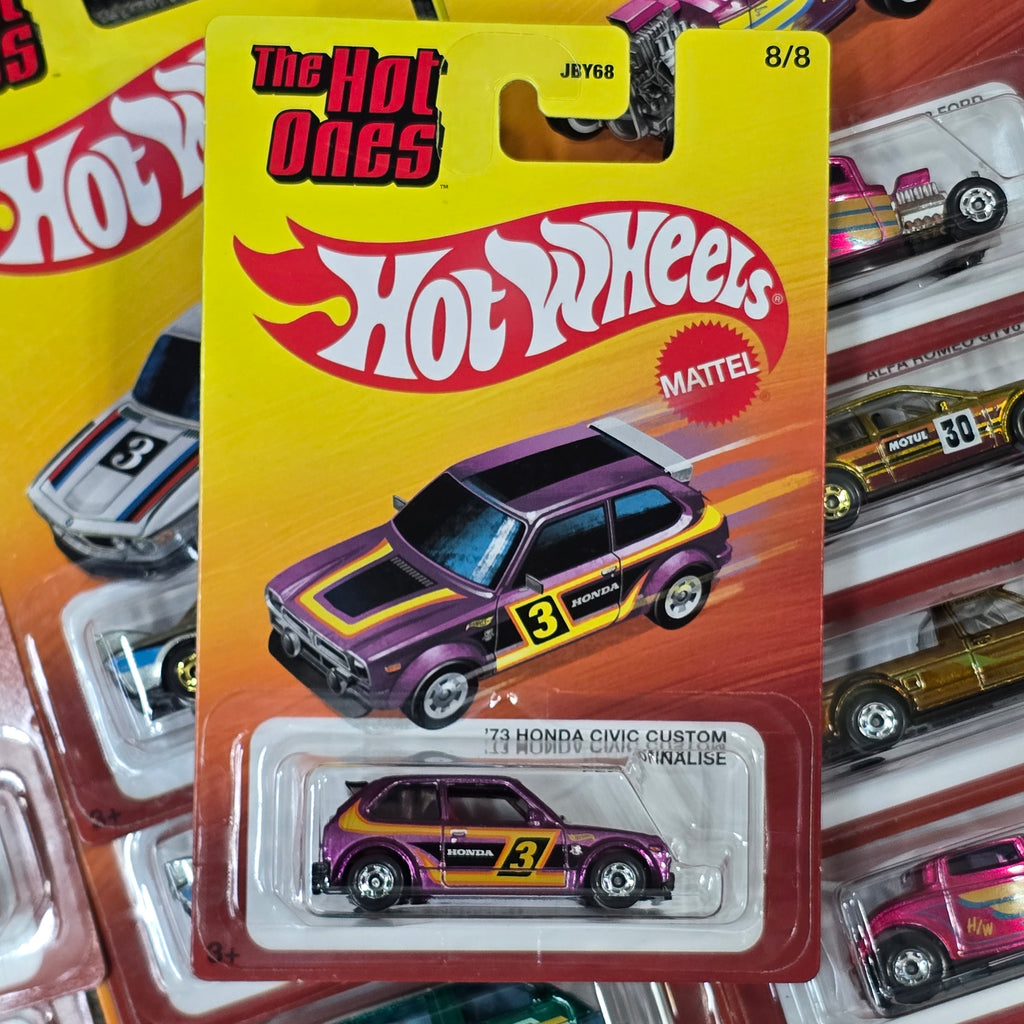 HOT WHEELS THE HOT ONES 2026 SET OF 8PCS COMPLETE WITH CHASE