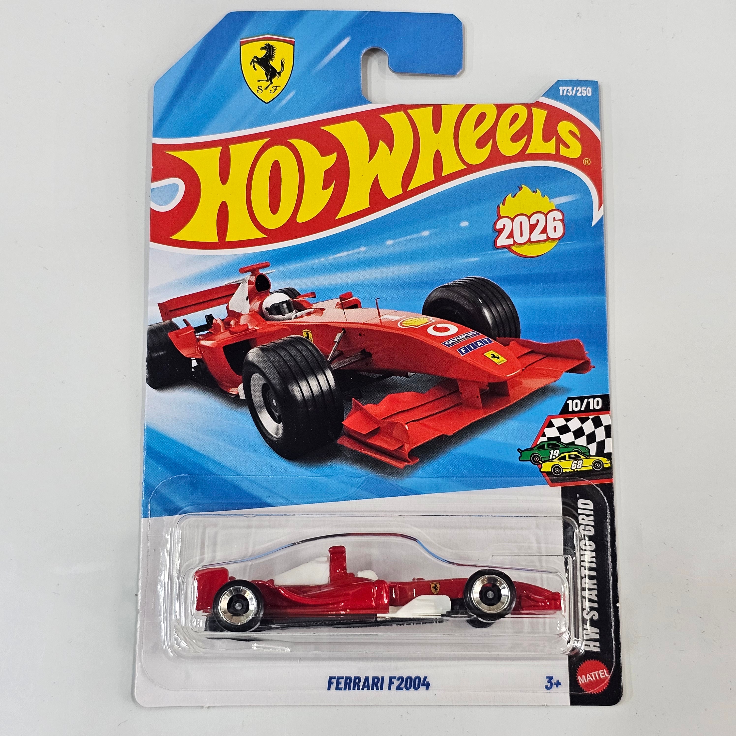 HOT WHEELS FERRARI F2004 CASE M 2026 MAINLINE
