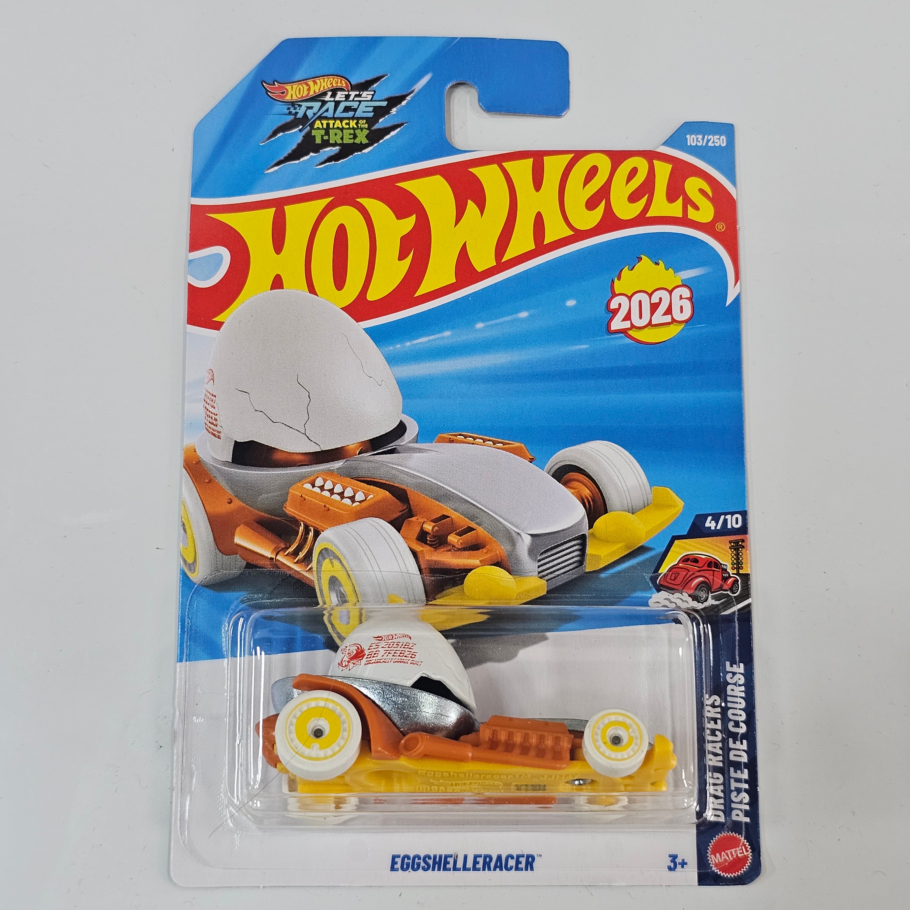 HOT WHEELS EGGSHELLERACER CASE M 2026 MAINLINE