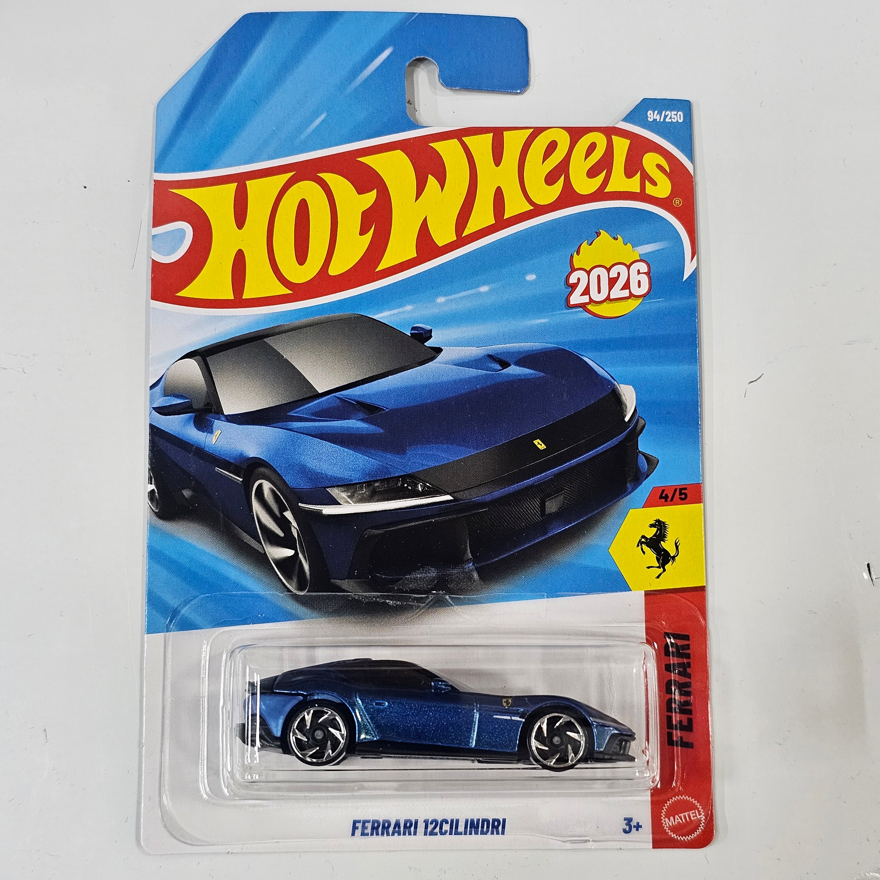 HOT WHEELS FERRARI 12CILINDRI CASE M 2026 MAINLINE