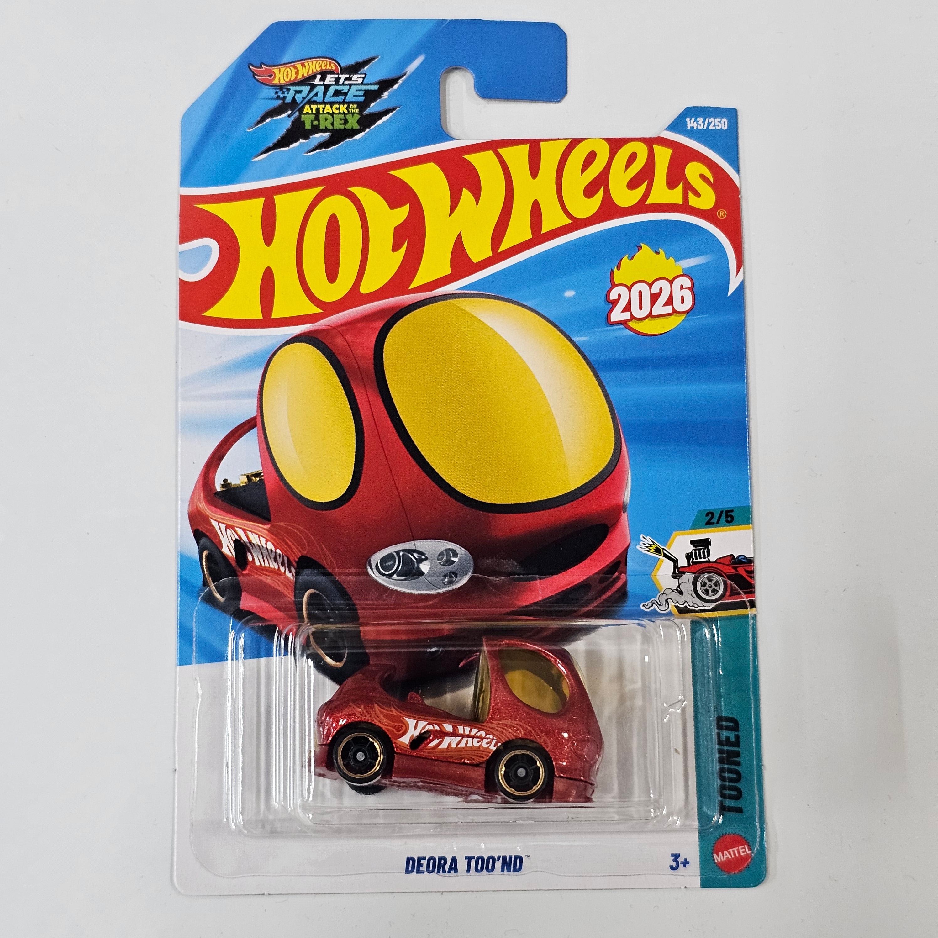 HOT WHEELS DEORA TOO'ND CASE M 2026 MAINLINE