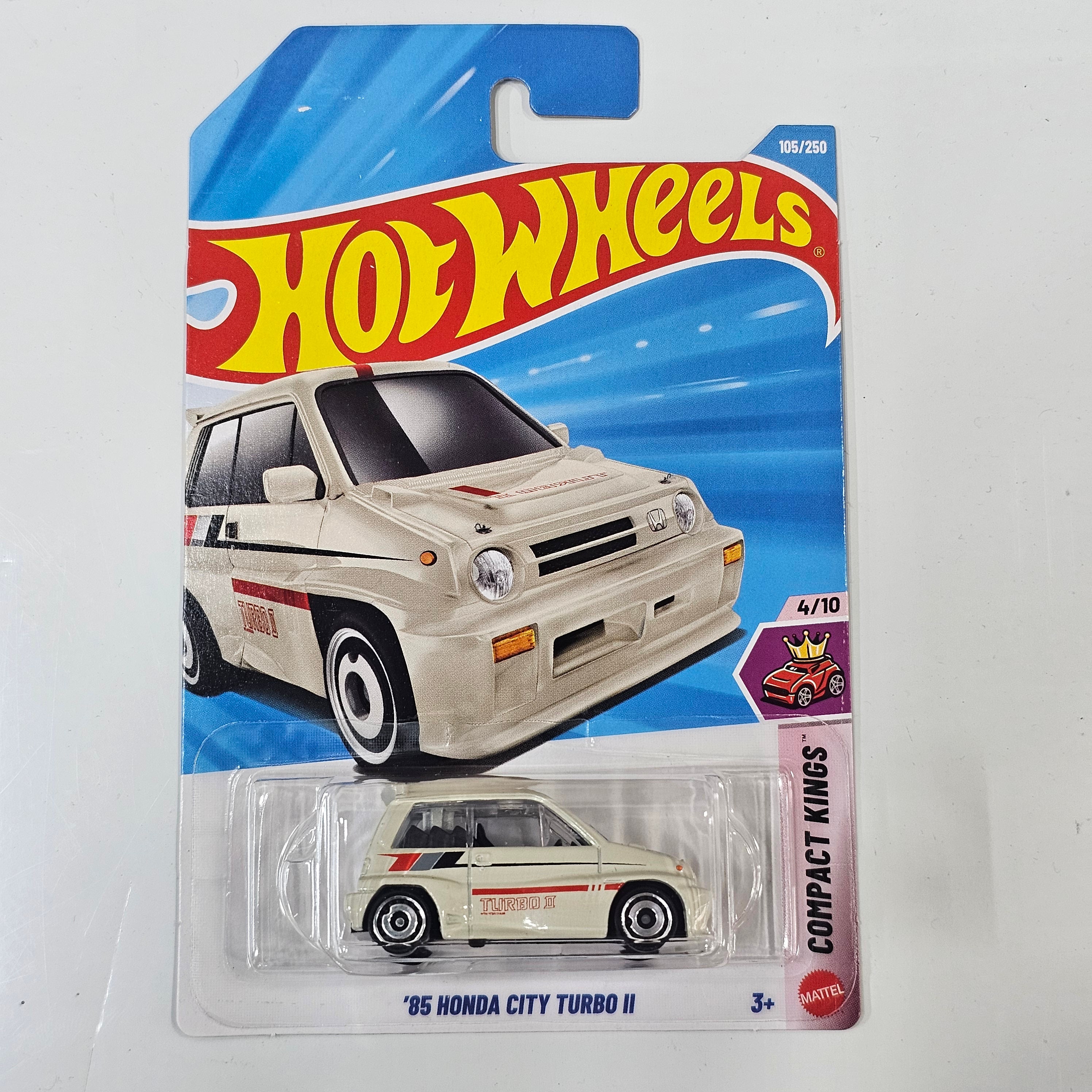 HOT WHEELS '85 HONDA CITY TURBO II CASE N 2026 MAINLINE