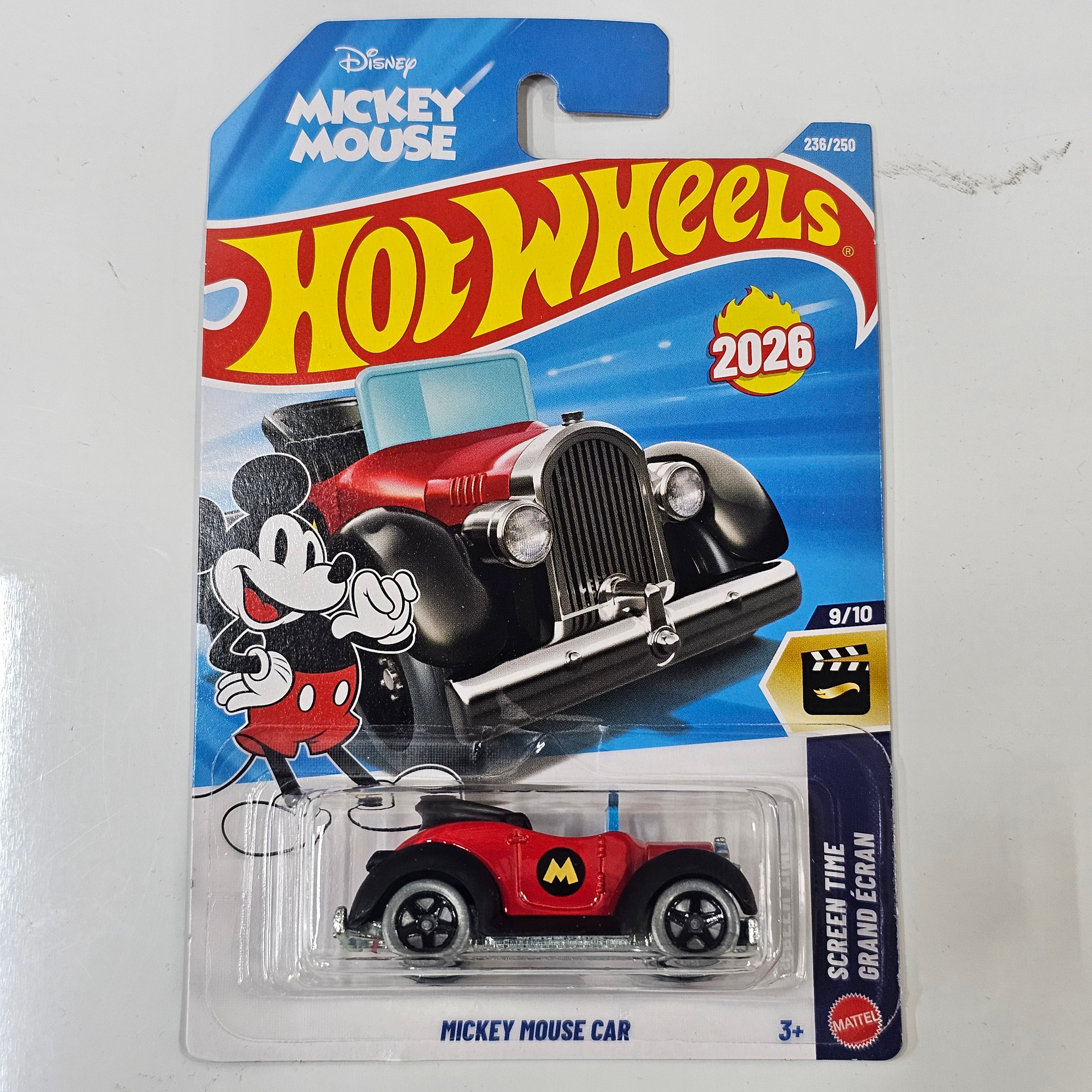 HOT WHEELS MICKEY MOUSE CAR CASE N 2026 MAINLINE
