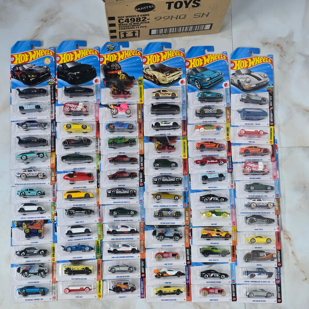 HOT WHEELS MAINLINE CASE Q 2026 72pcs IN SEALED BOX
