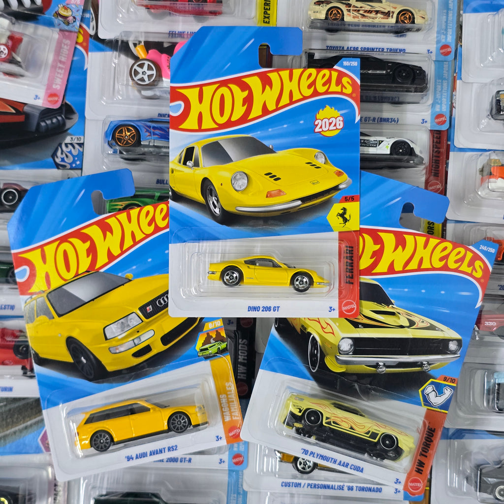 HOT WHEELS MAINLINE CASE Q 2026 72pcs IN SEALED BOX