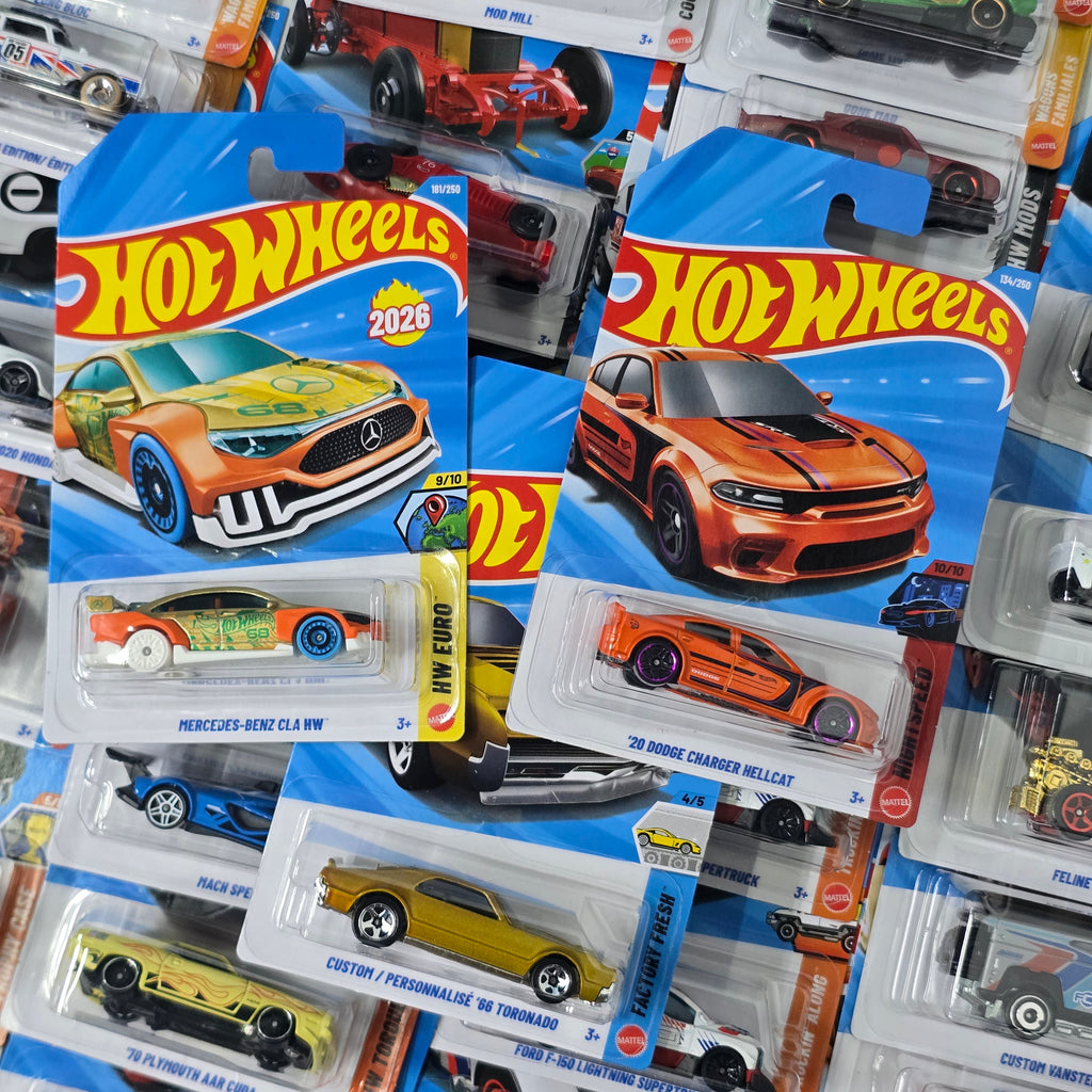 HOT WHEELS MAINLINE CASE Q 2026 72pcs IN SEALED BOX