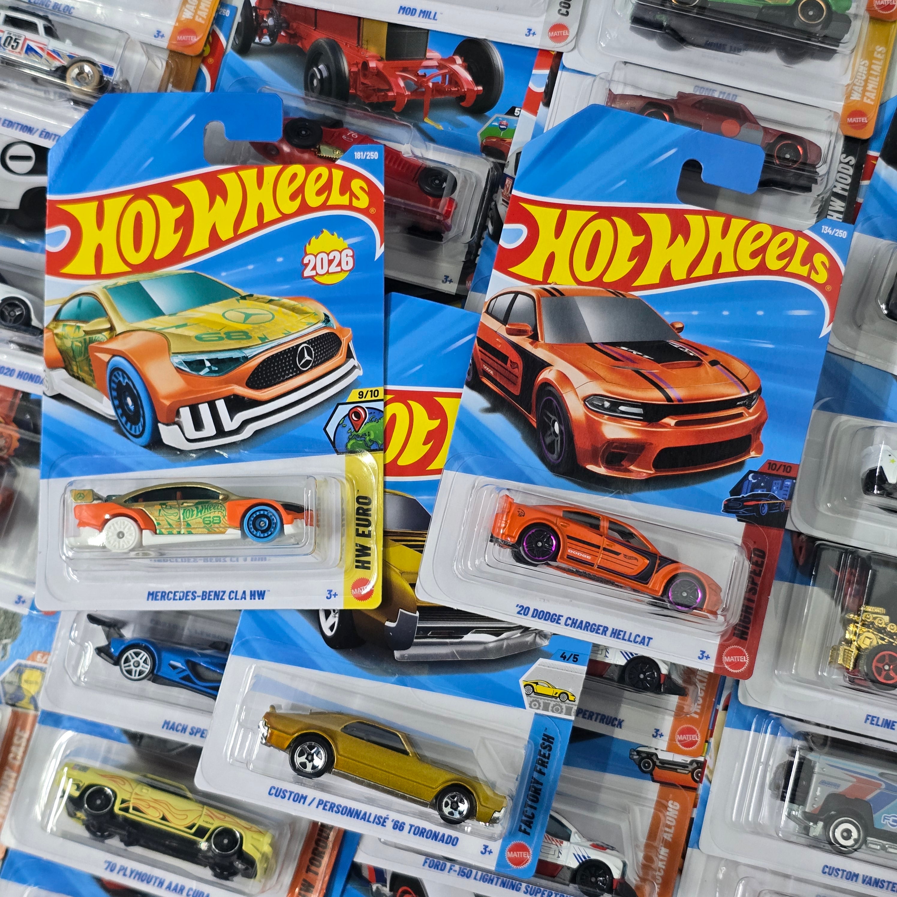 HOT WHEELS MAINLINE CASE Q 2026 72pcs IN SEALED BOX