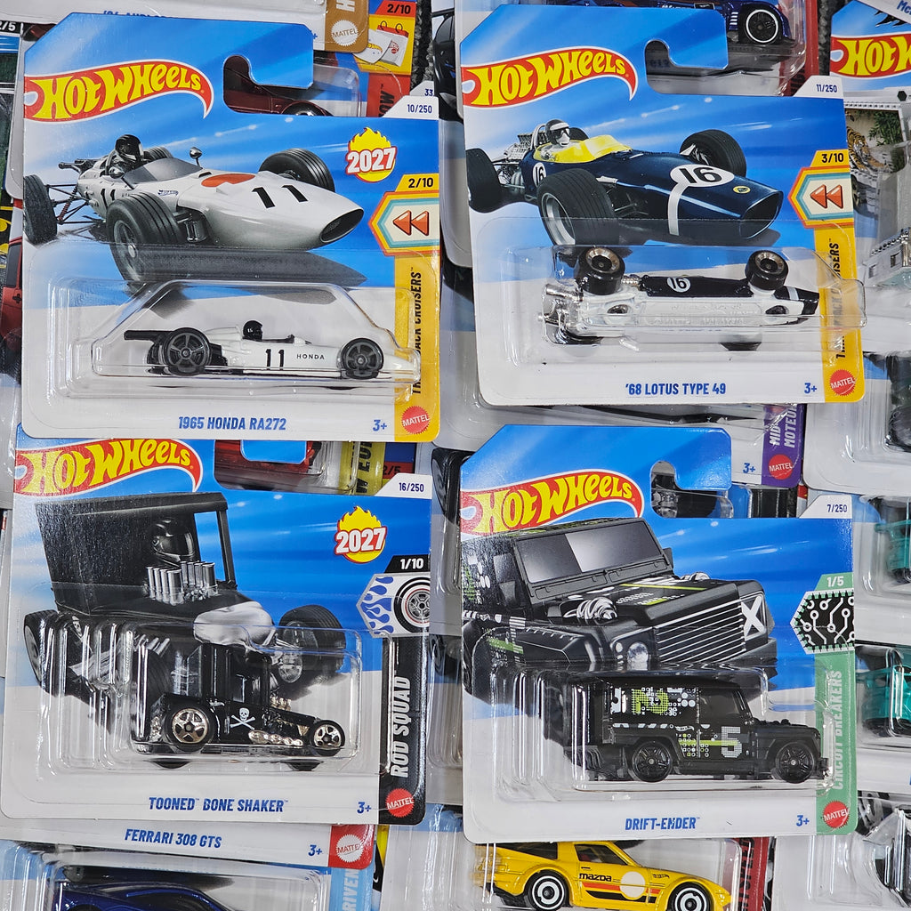 HOT WHEELS MAINLINE CASE B 2027 36pcs SHORT CARD IN SEALED BOX